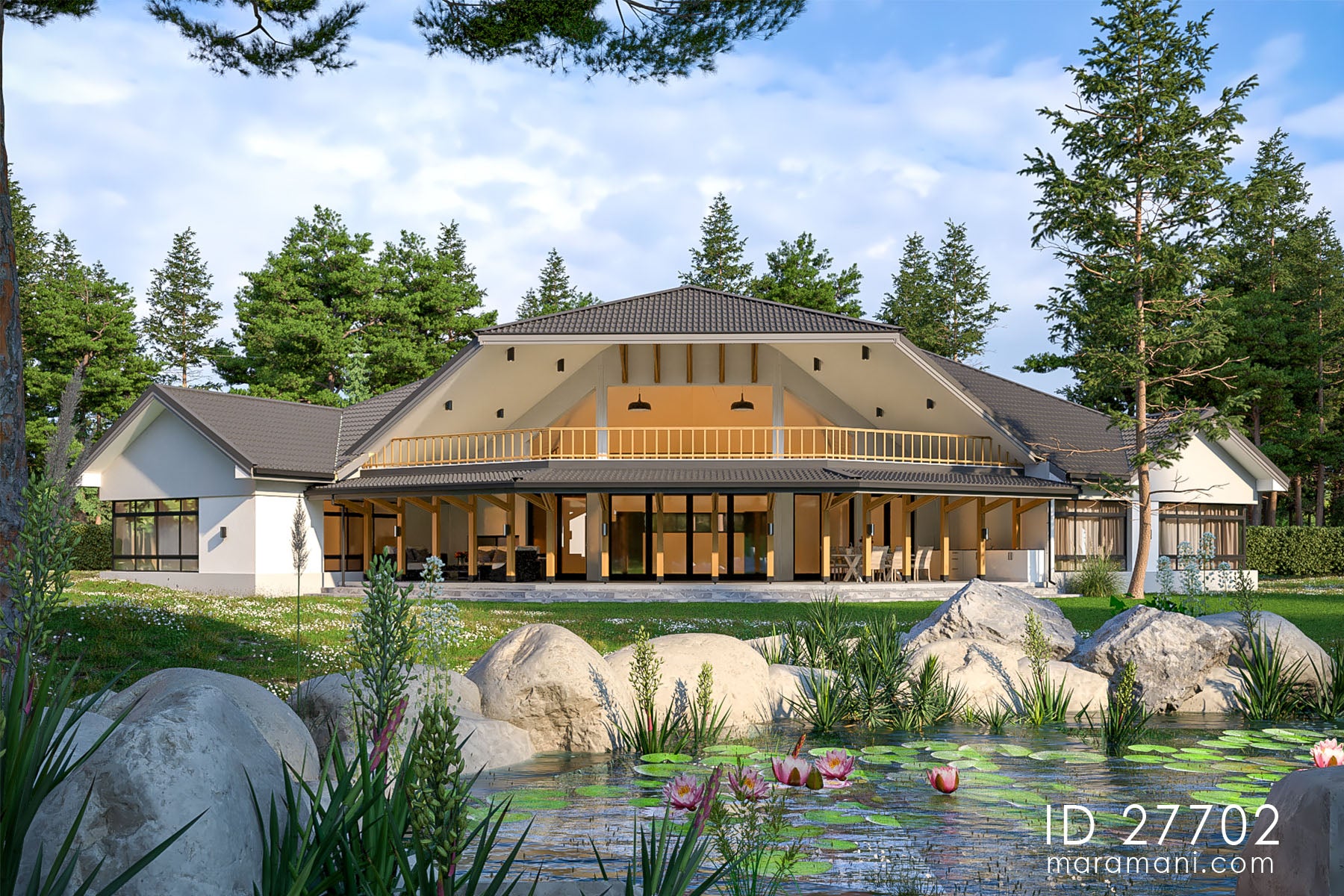 2-Storey 7 Bedroom Farmhouse - ID 27702