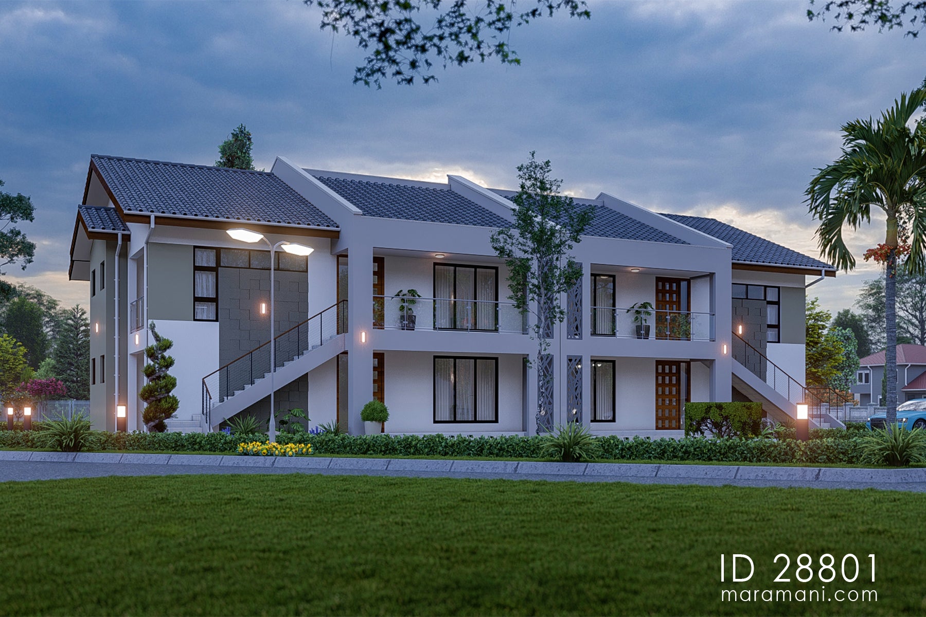 2 Bedroom 4-plex building - ID 28801