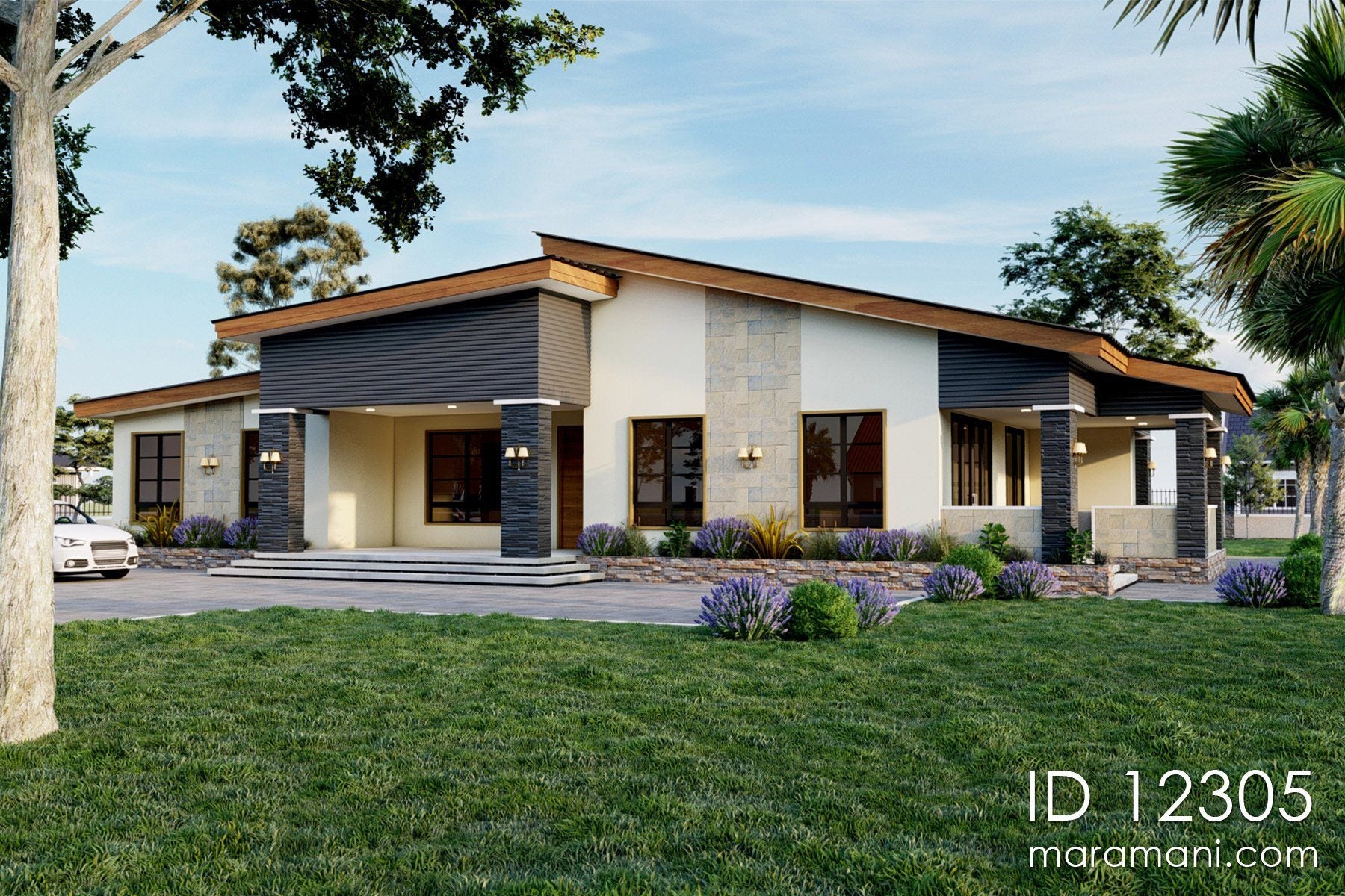 2 bedroom  house design - ID 12305