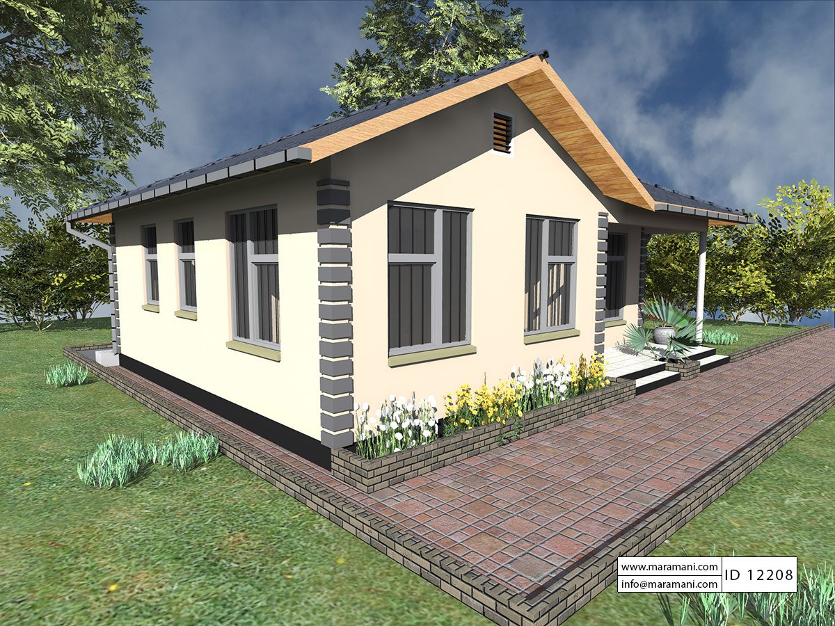 2 Bedroom House Plan - ID 12208