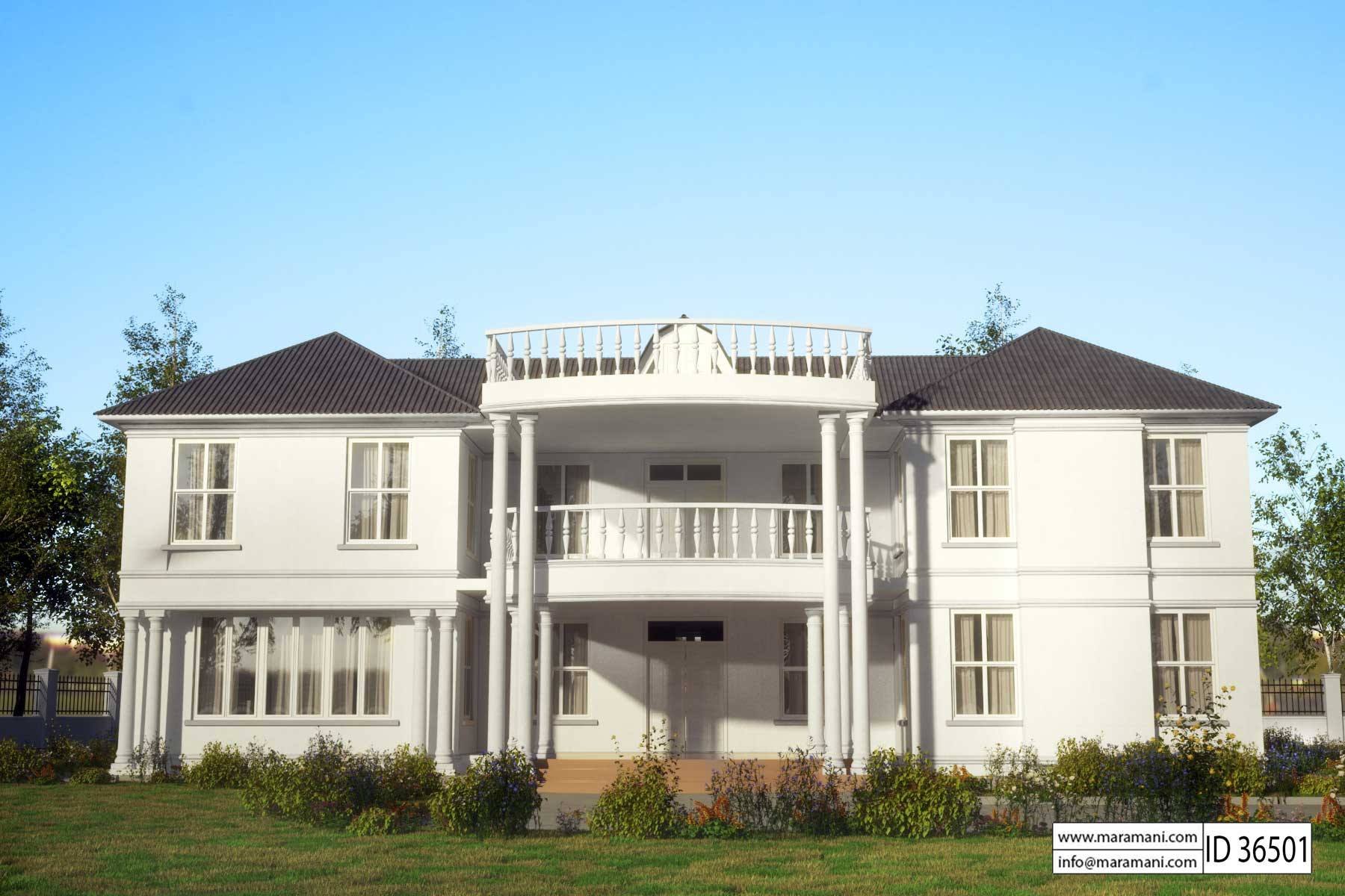 6 Bedroom House Design - ID 36501