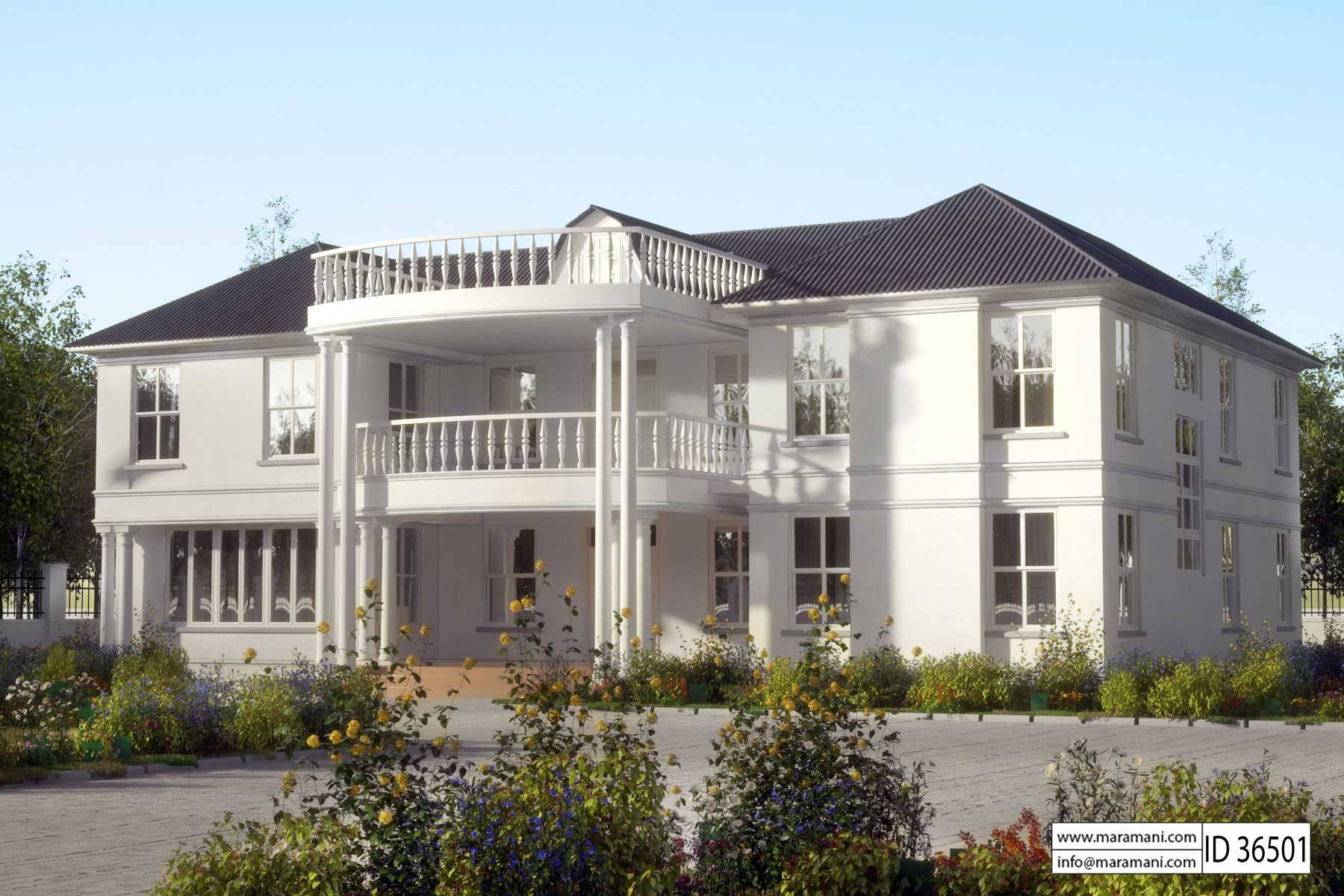 6 Bedroom House Design - ID 36501