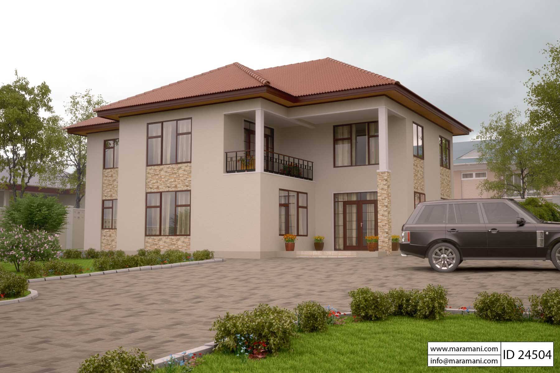 4 Bedroom House Plan - ID 24504