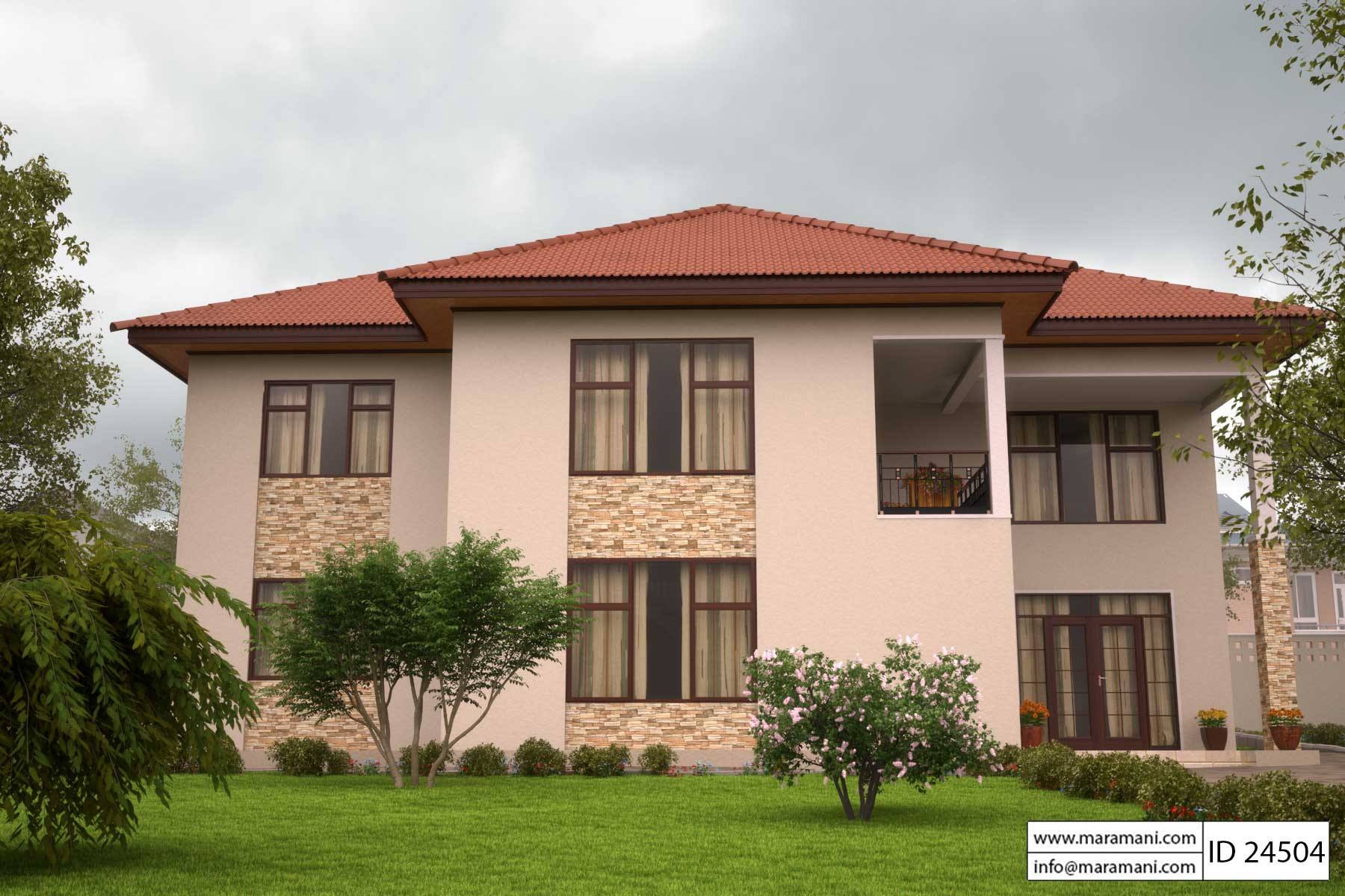 4 Bedroom House Plan - ID 24504