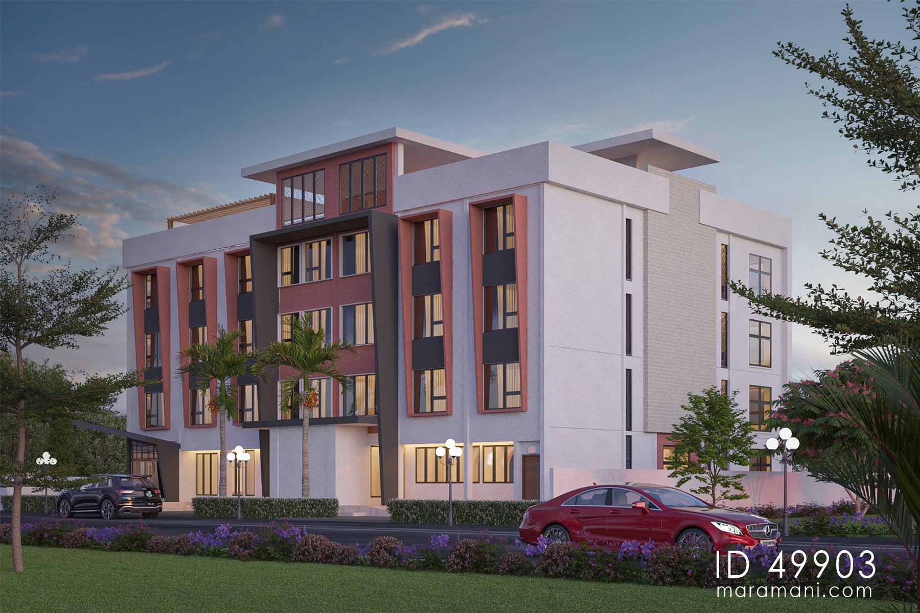 37-Room Hotel Design - ID 49903