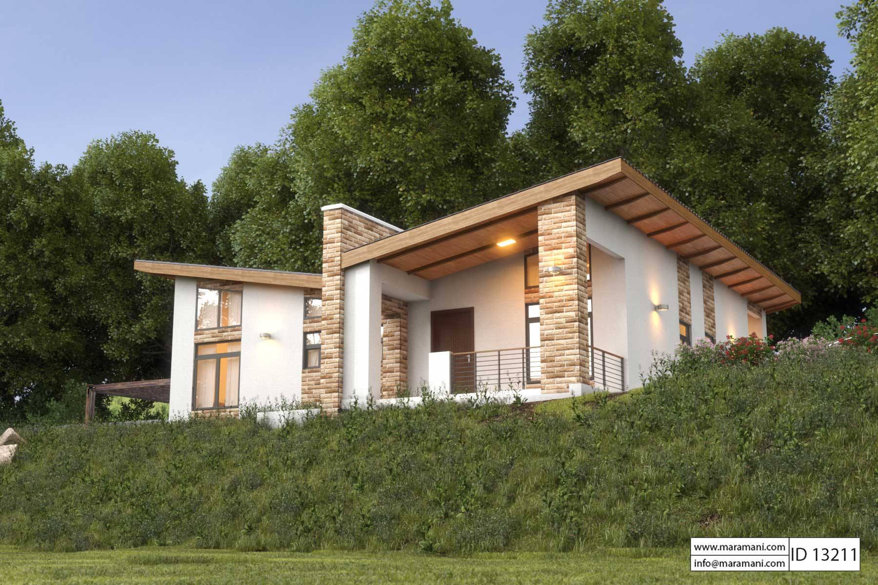 3 bedroom Building Plan - ID 13211