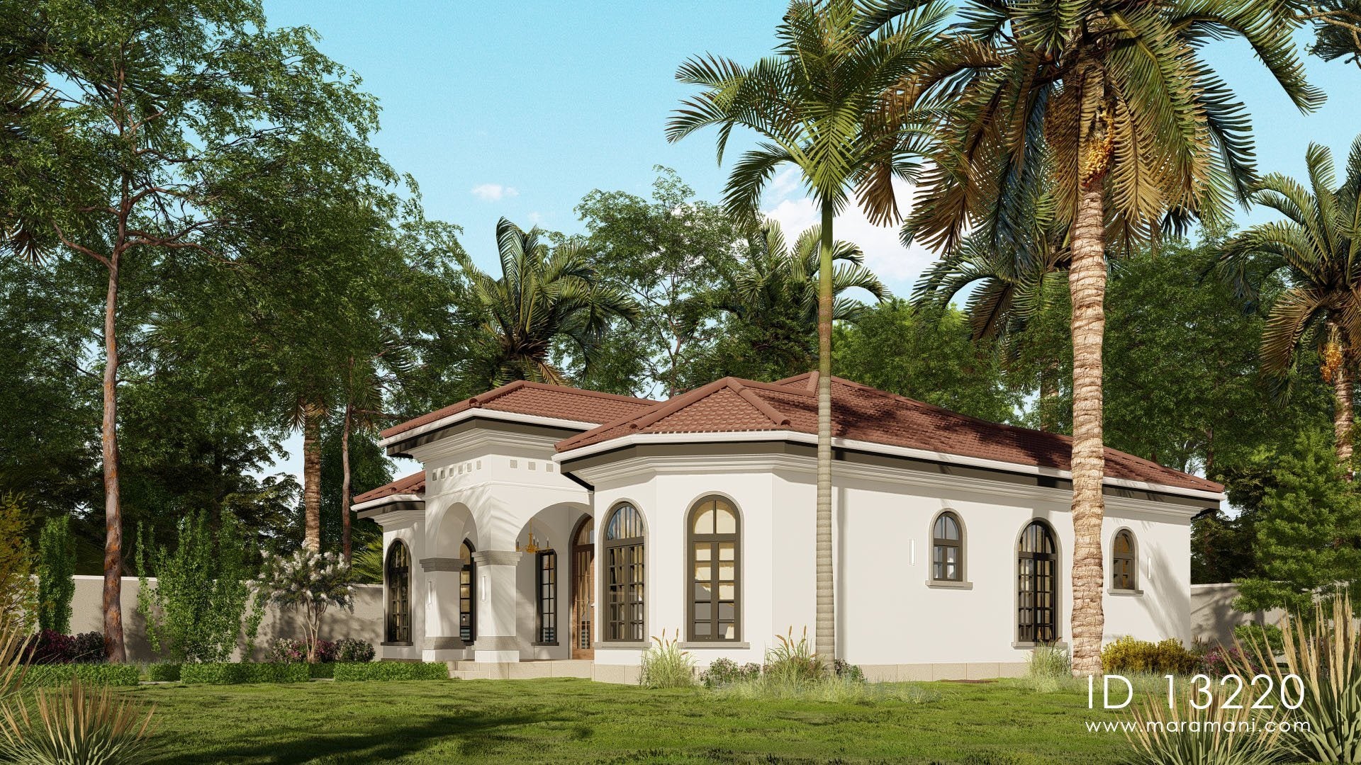 3 bedroom Mediterranean house - ID 13220