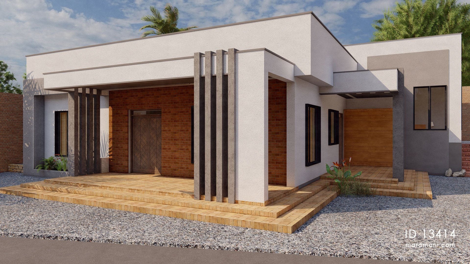 Modern 3 Bedroom house - ID 13414