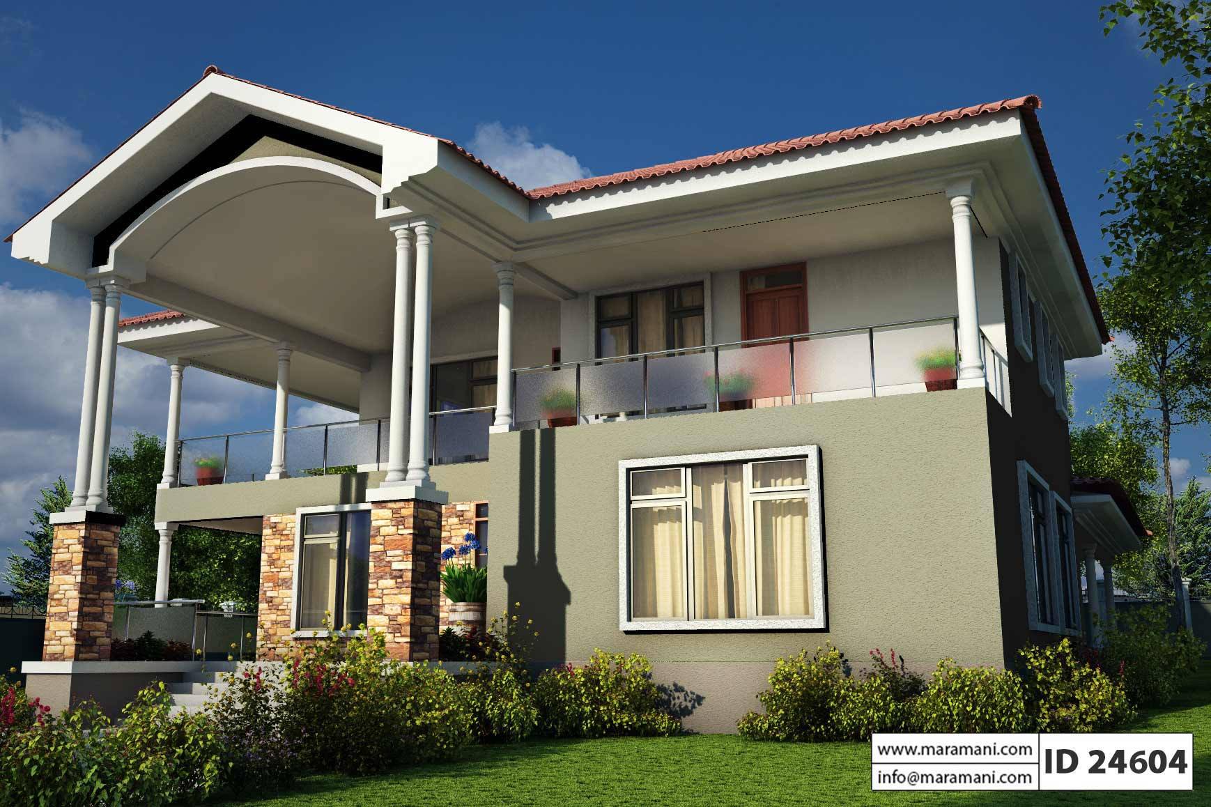 4 Bedroom House Plan - ID 24604