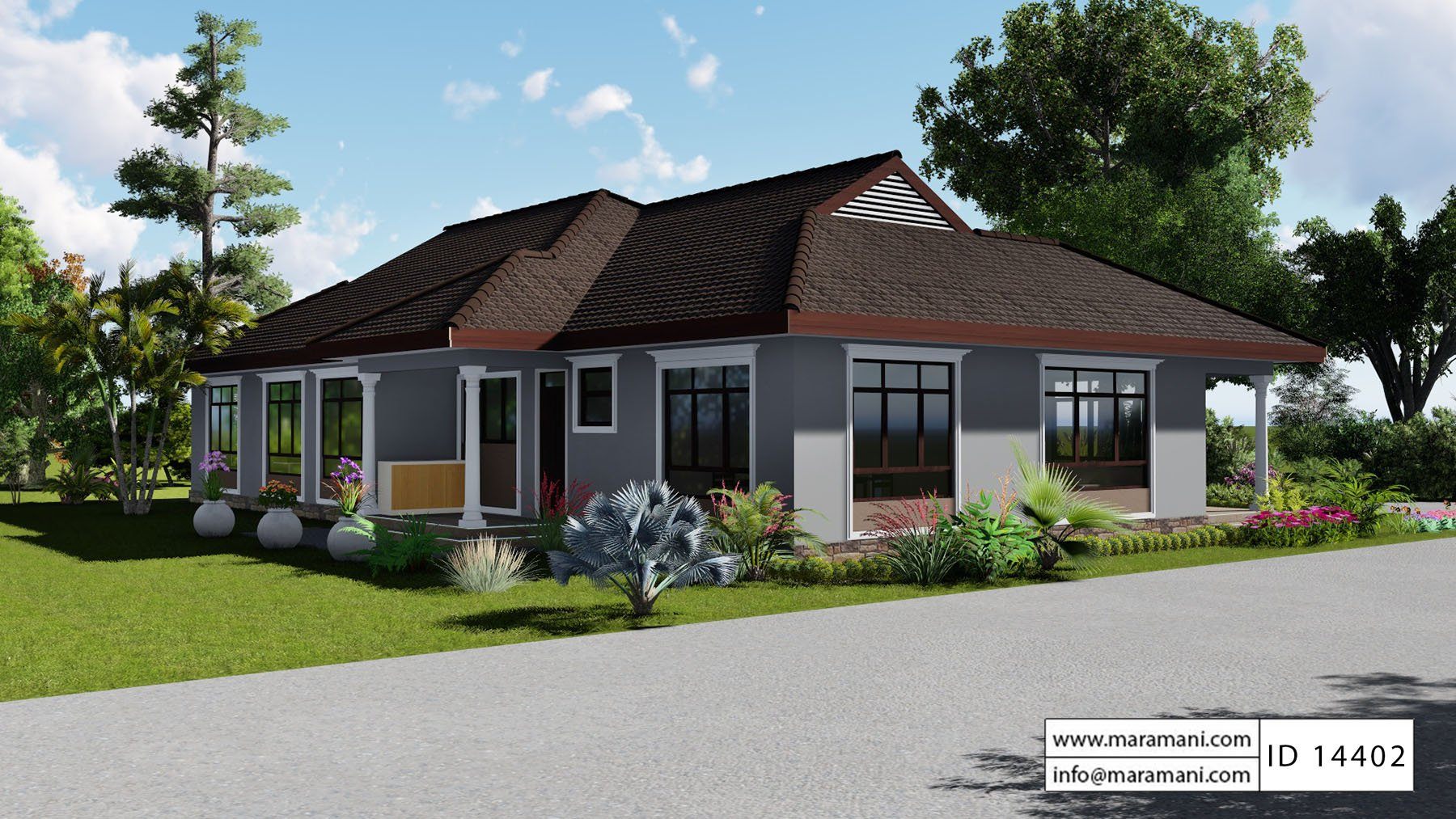 4 Bedroom house plan - ID 14402