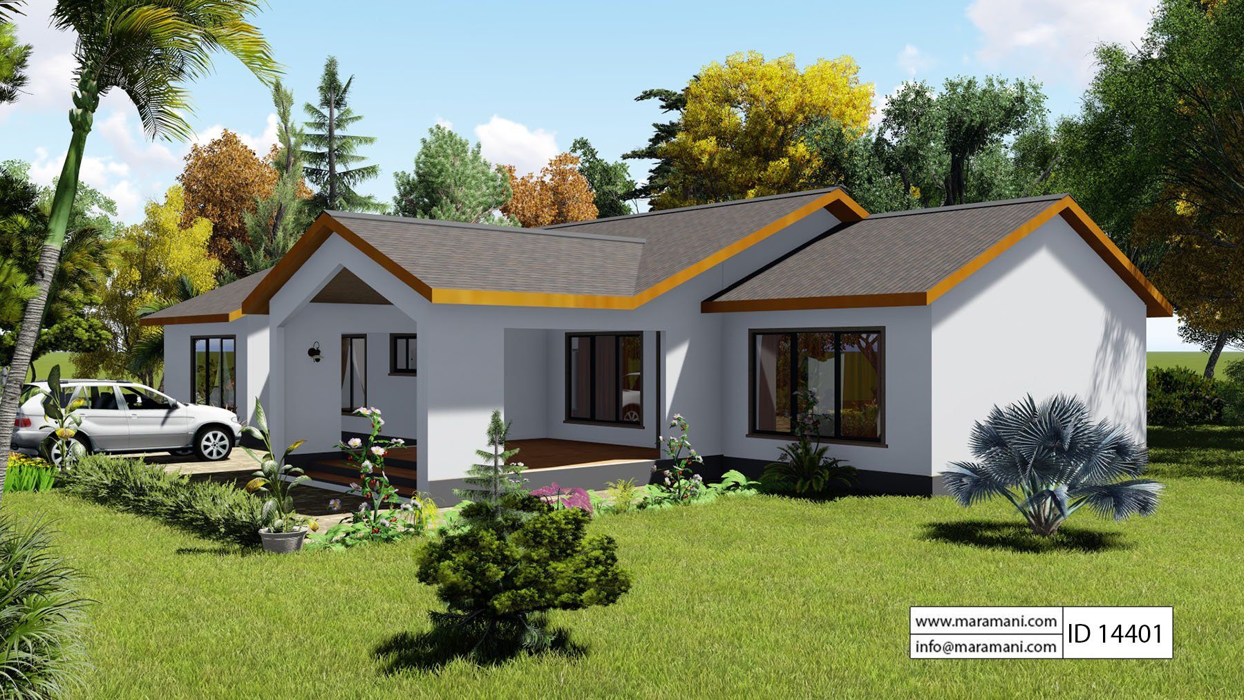 4 Bedroom house plan - ID 14401