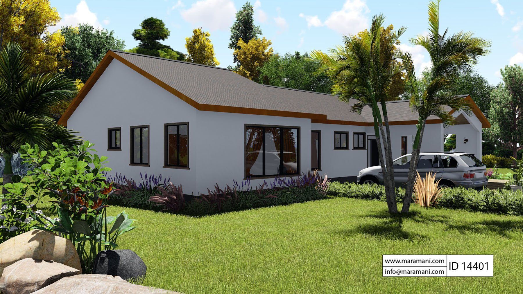 4 Bedroom house plan - ID 14401