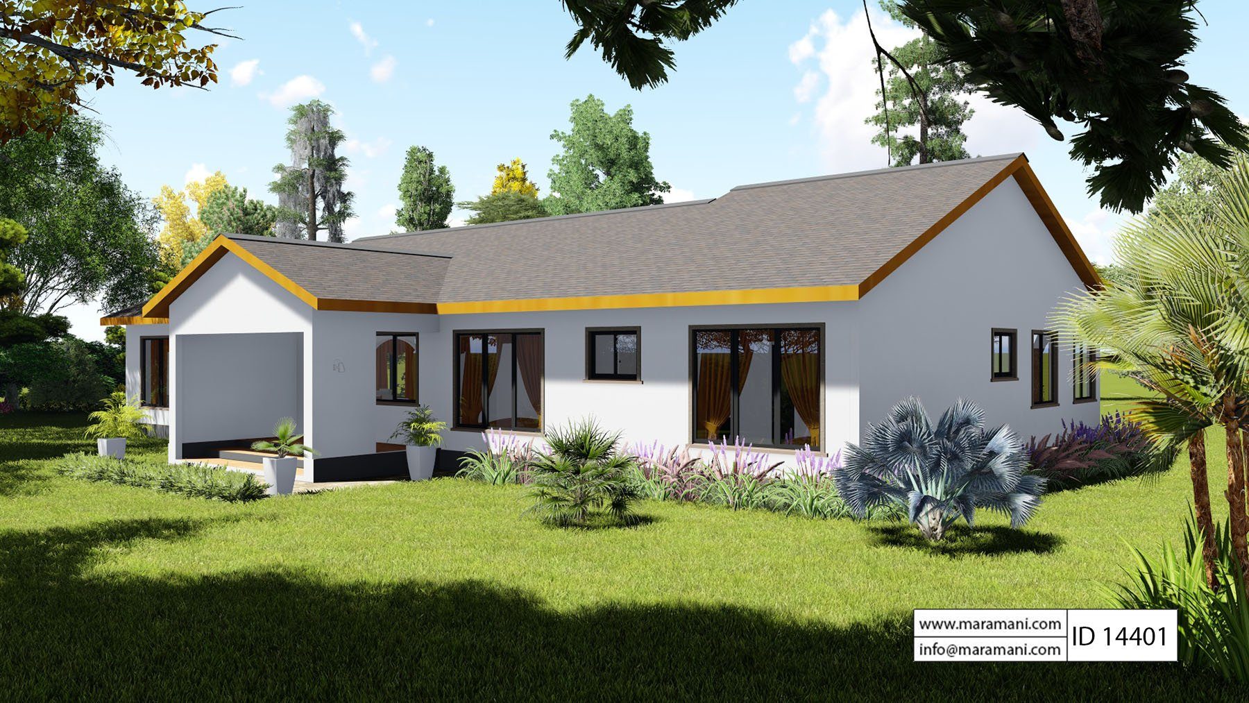 4 Bedroom house plan - ID 14401