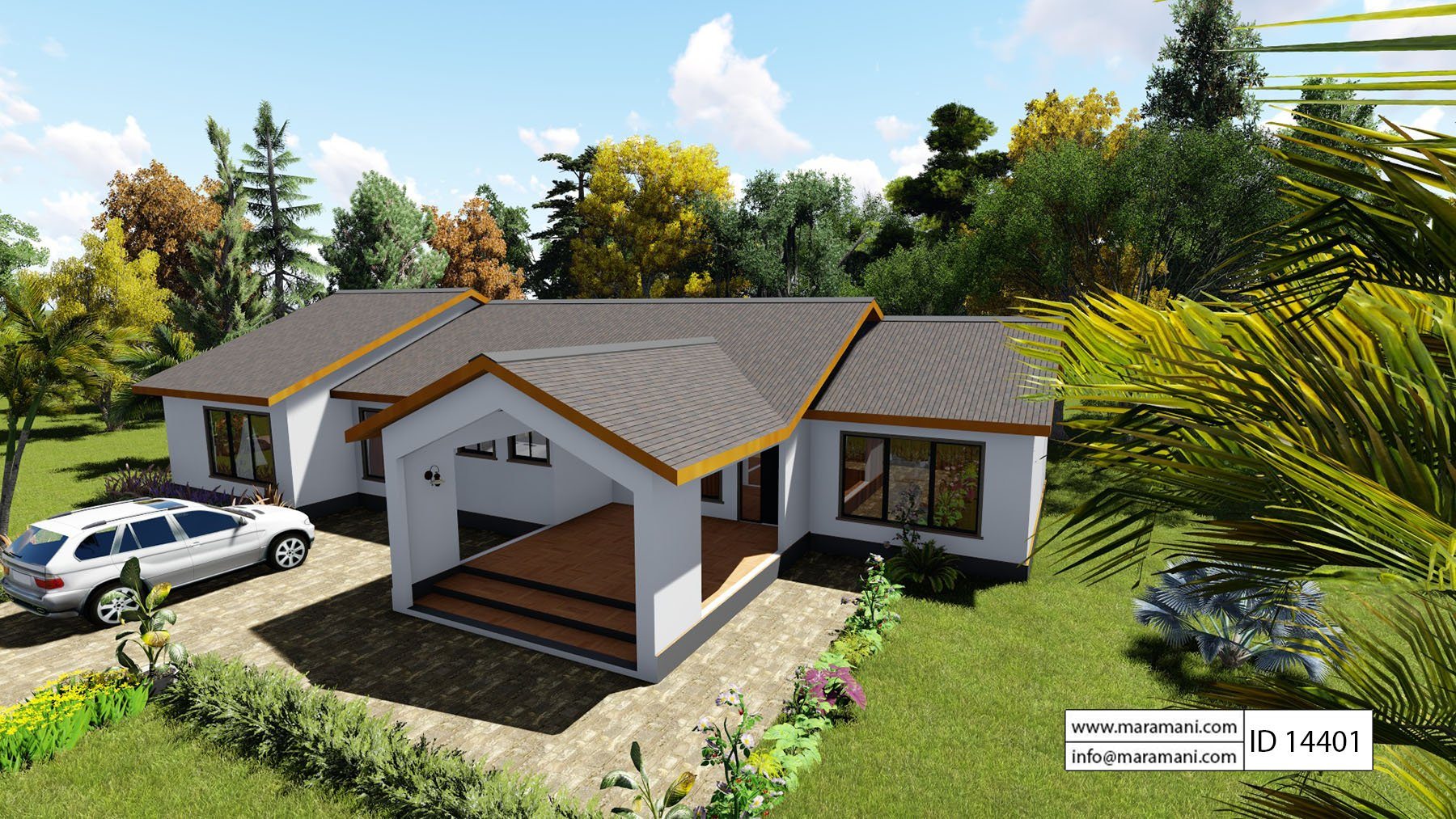 4 Bedroom house plan - ID 14401