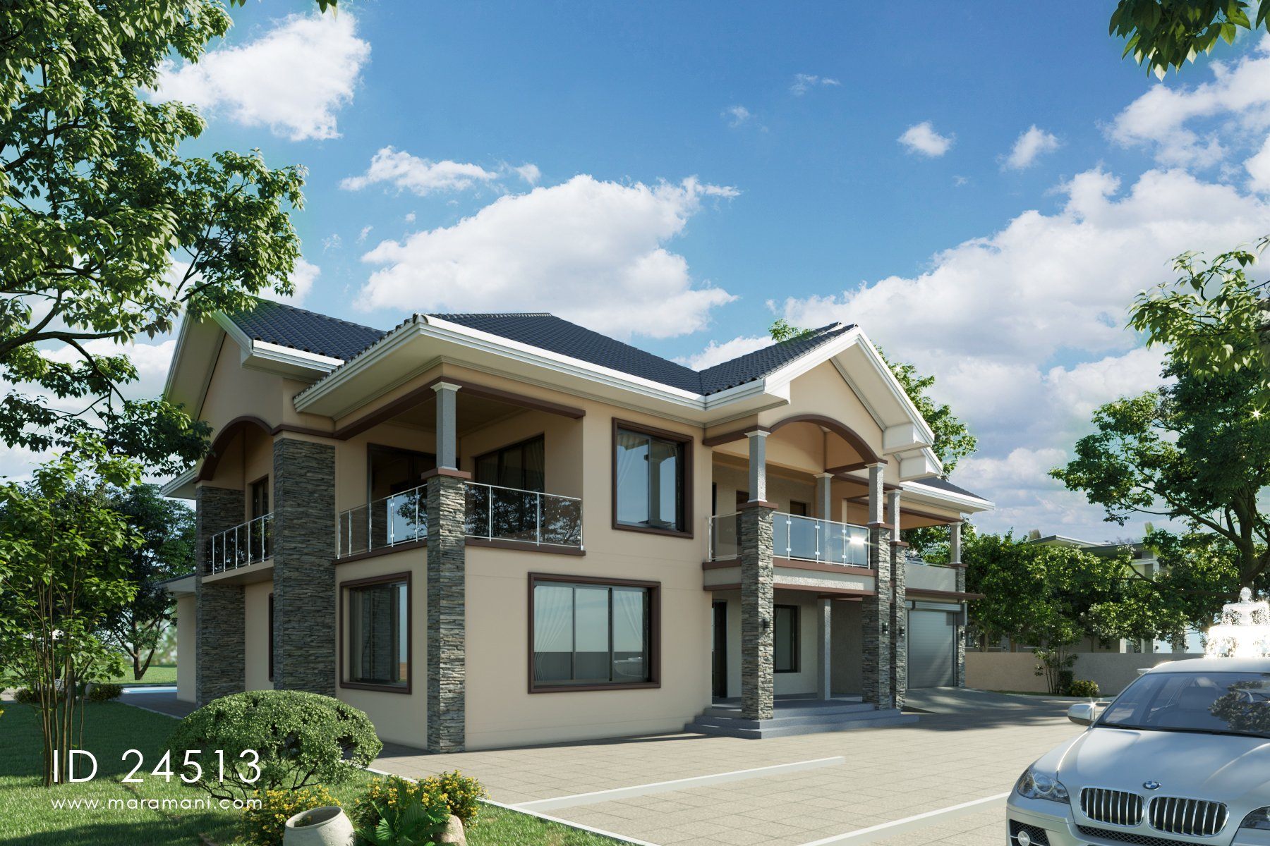 4 bedroom house with 2 car garage - ID 24513