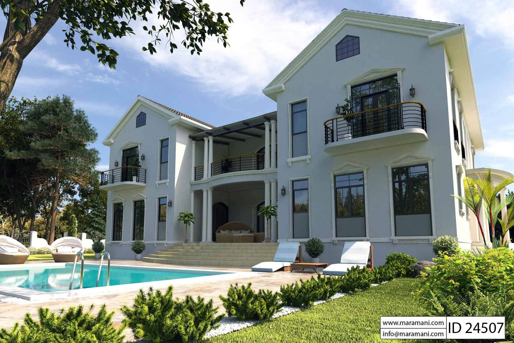 4 Bedroom House Plan - ID 24507