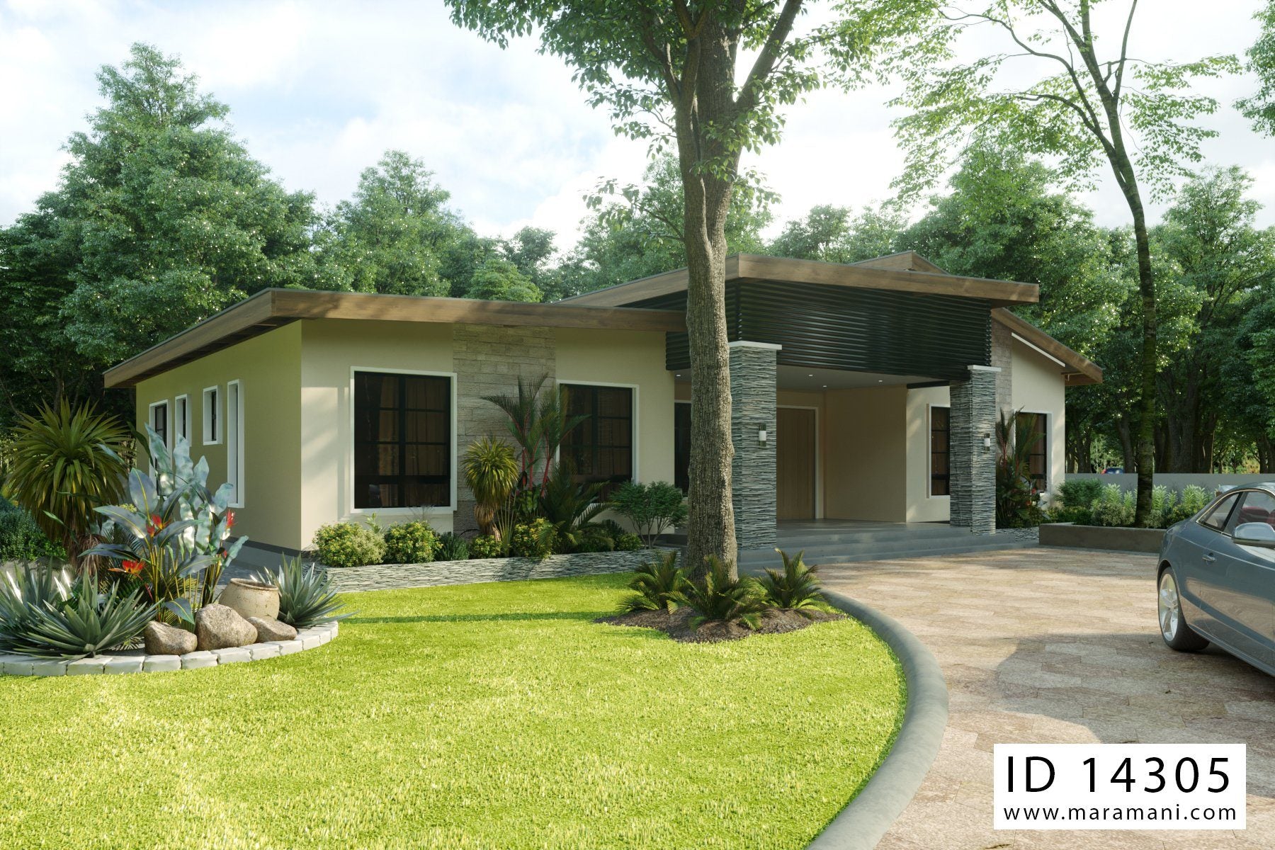 4 Bedroom House Plan - ID 14305