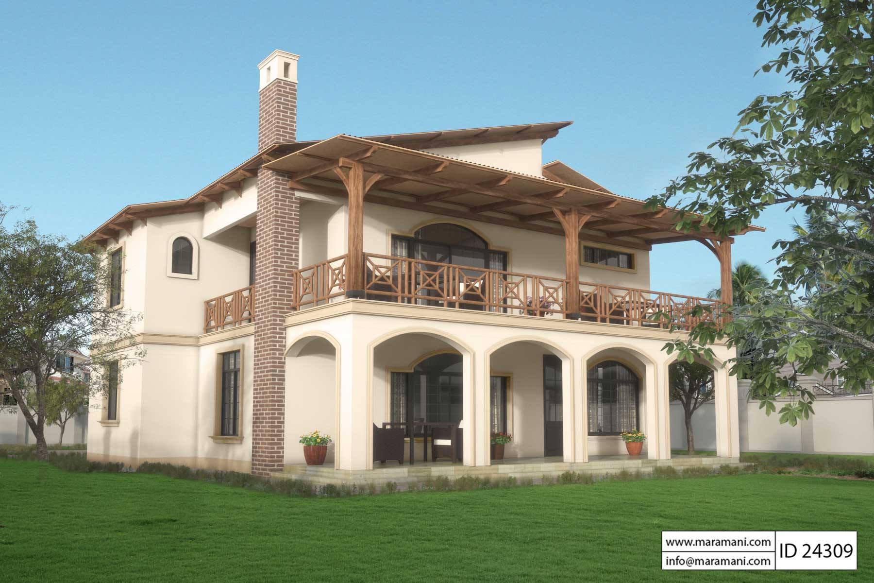 4 Bedroom House Plan - ID 24309