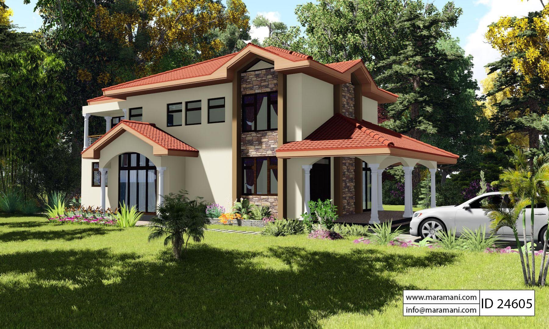 4 -Bedroom House Plan - ID 24605