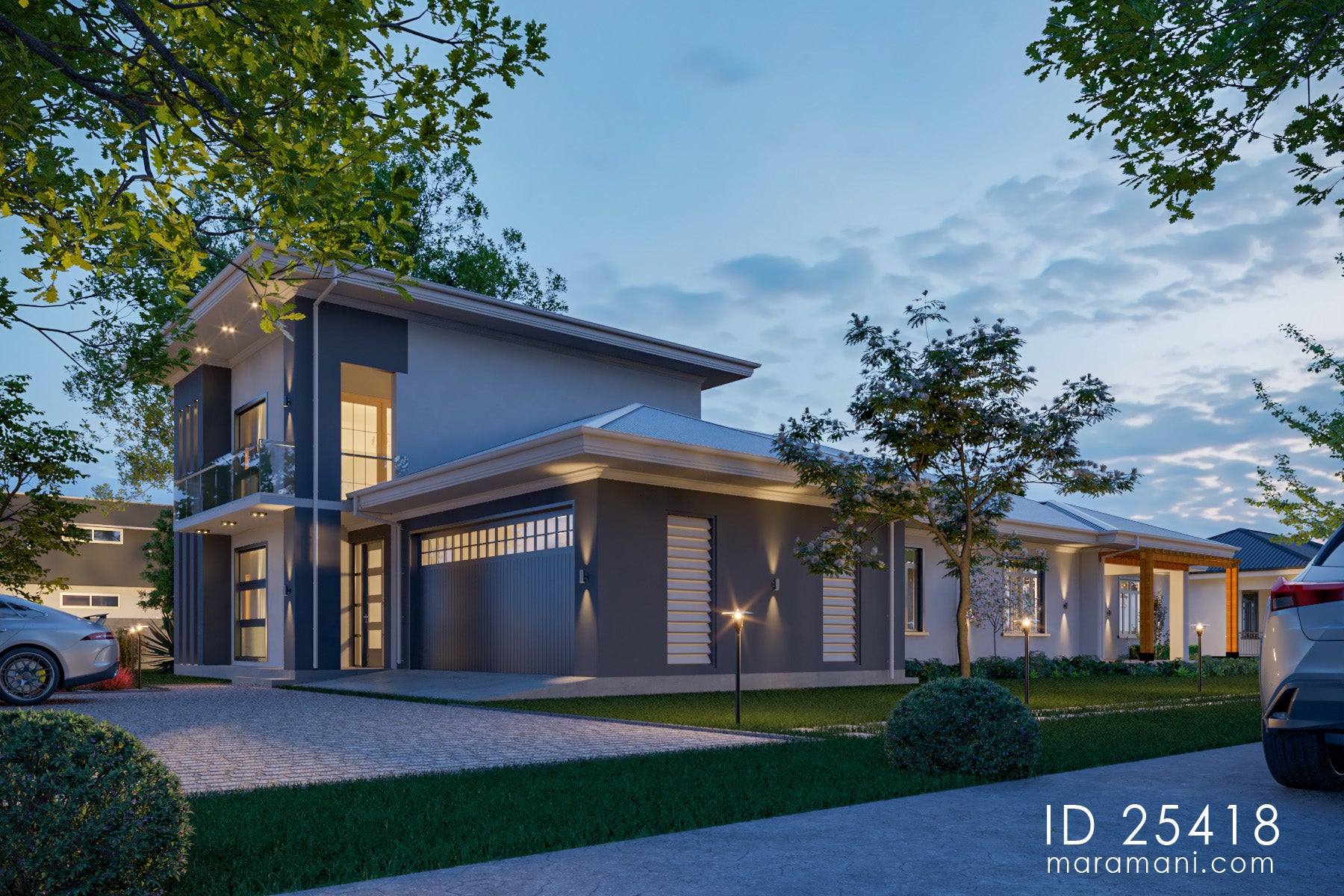 5 Bedroom 4 Bath house plan - ID 25418