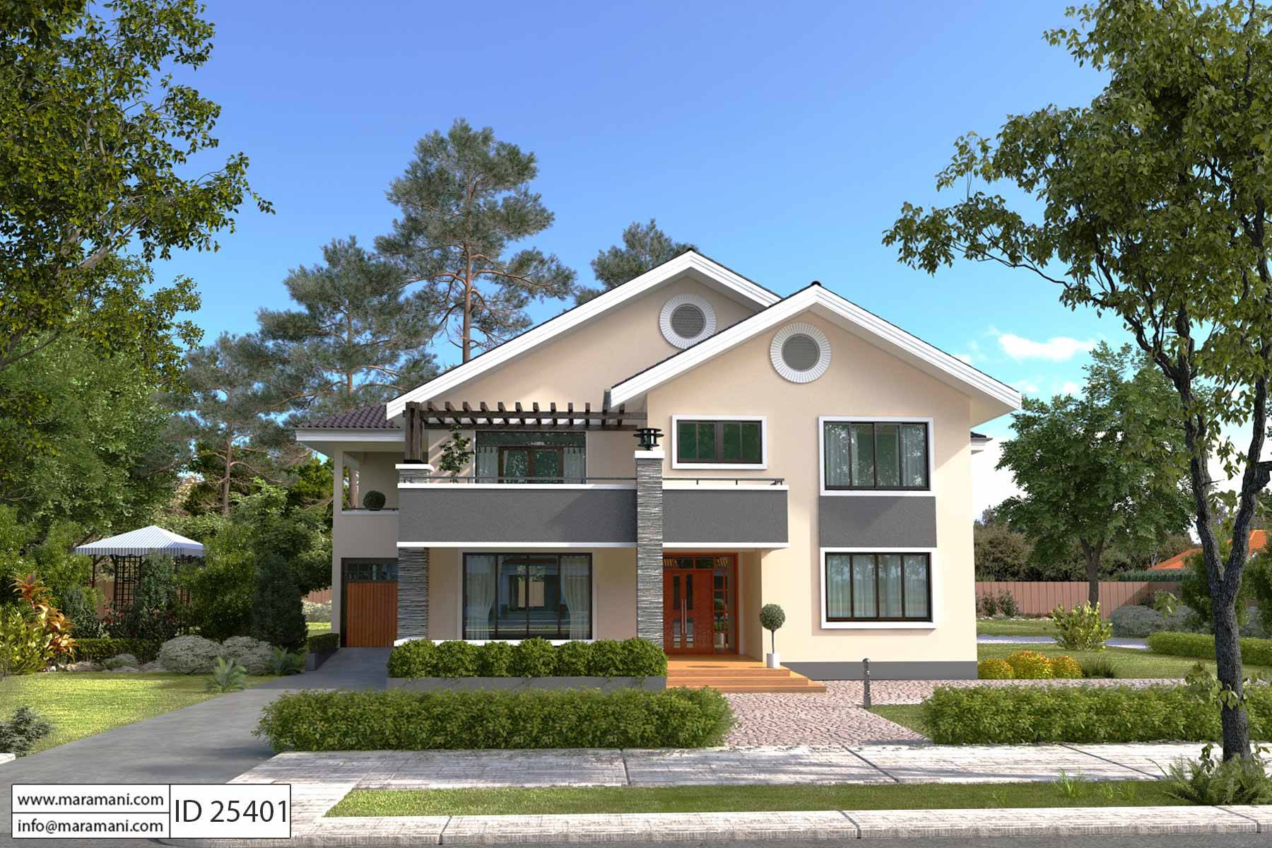 5 Bedroom House Plan - ID 25401