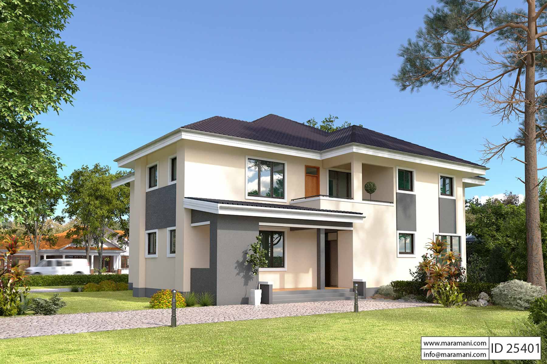 5 Bedroom House Plan - ID 25401