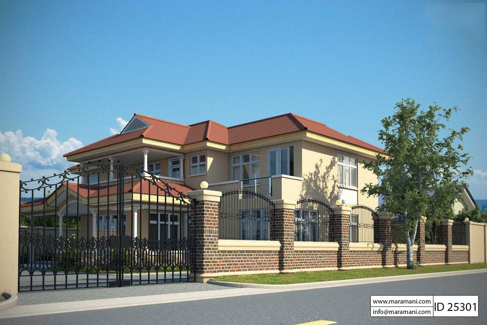 5 Bedroom House Plan - ID 25301