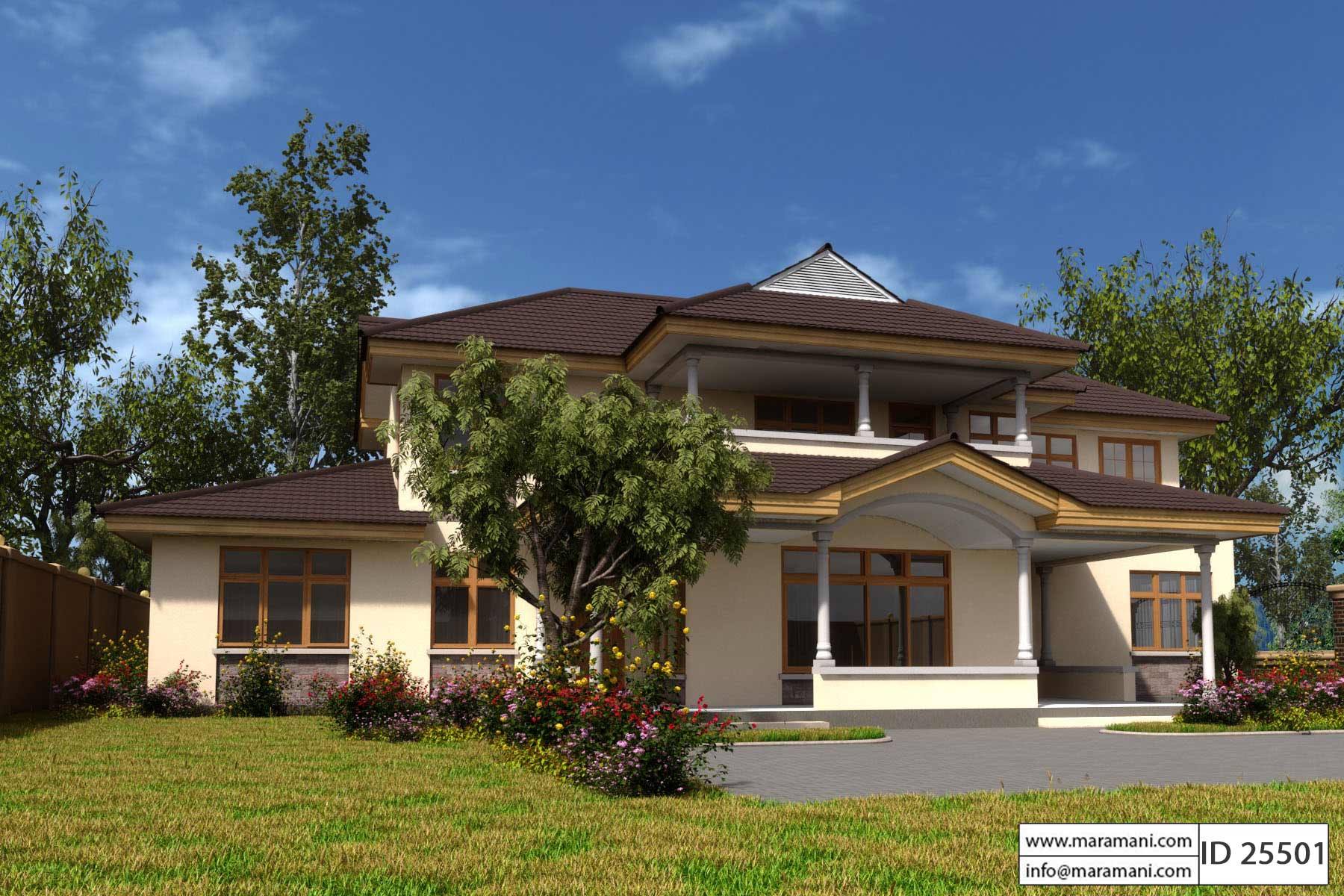 5 Bedroom House Plan - ID 25501