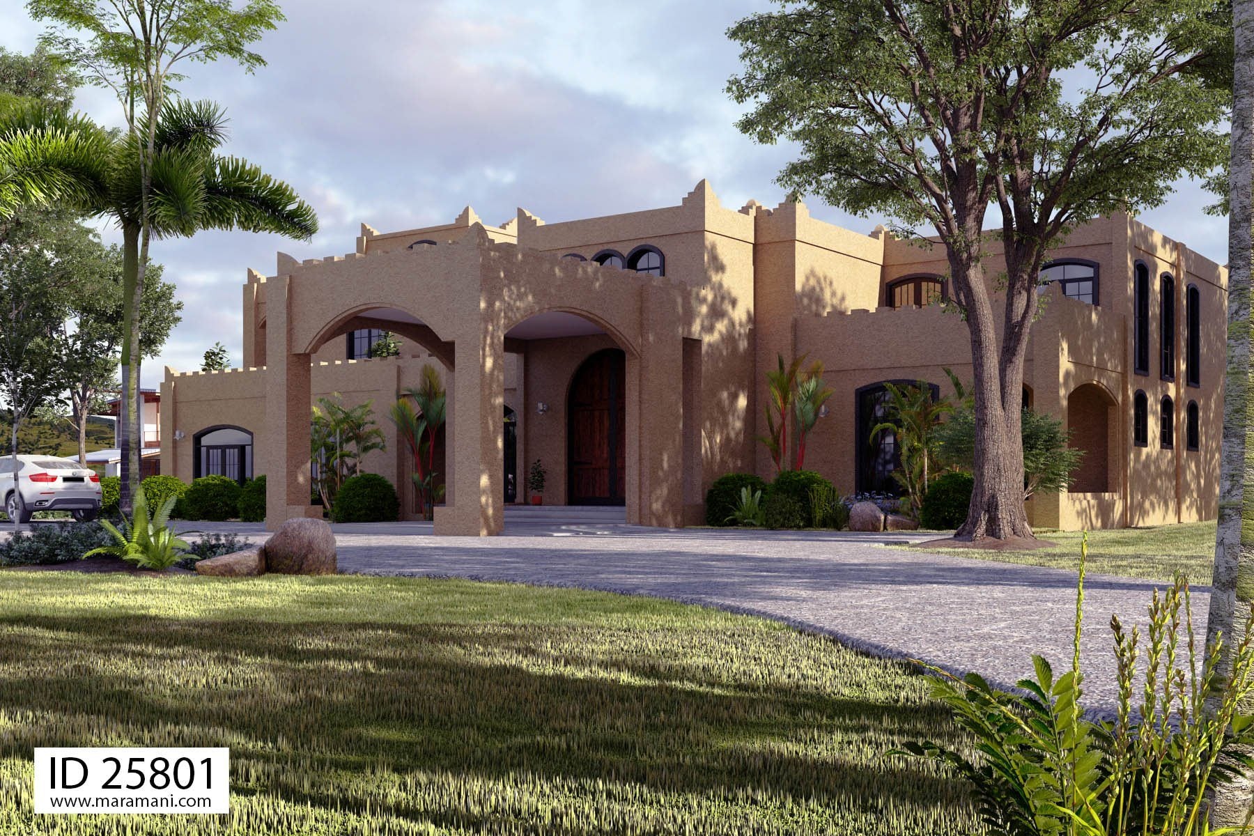 5 Bedroom House Plan - ID 25801