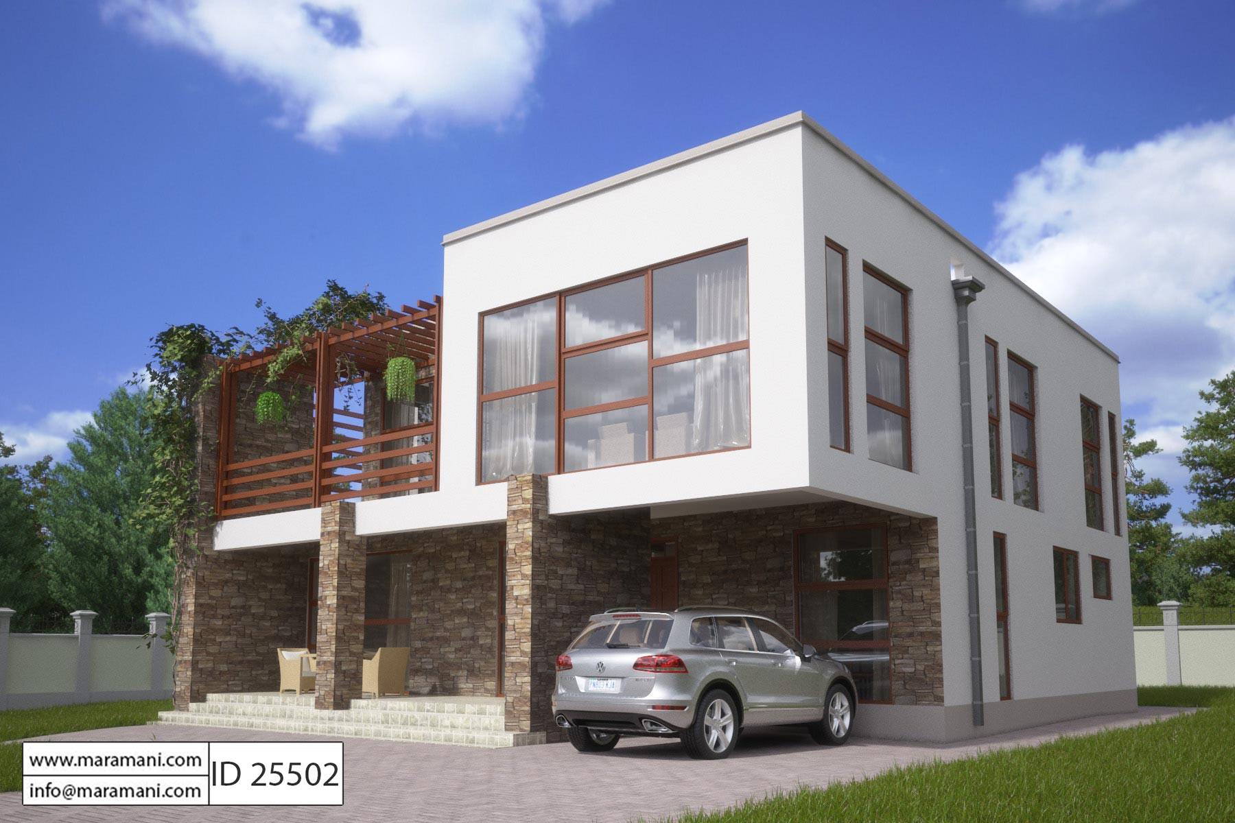 5 Bedroom House Plan - ID 25502