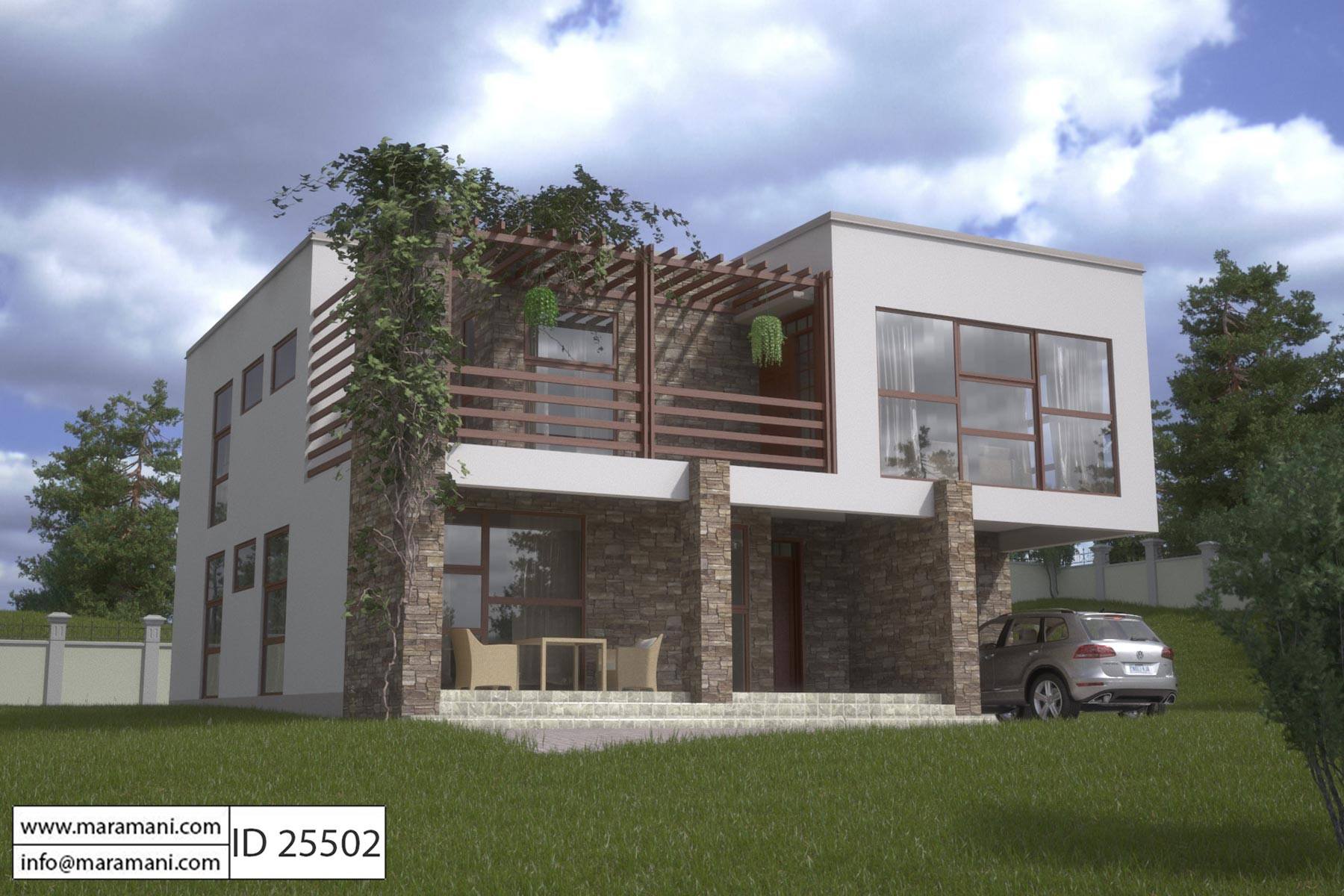 5 Bedroom House Plan - ID 25502