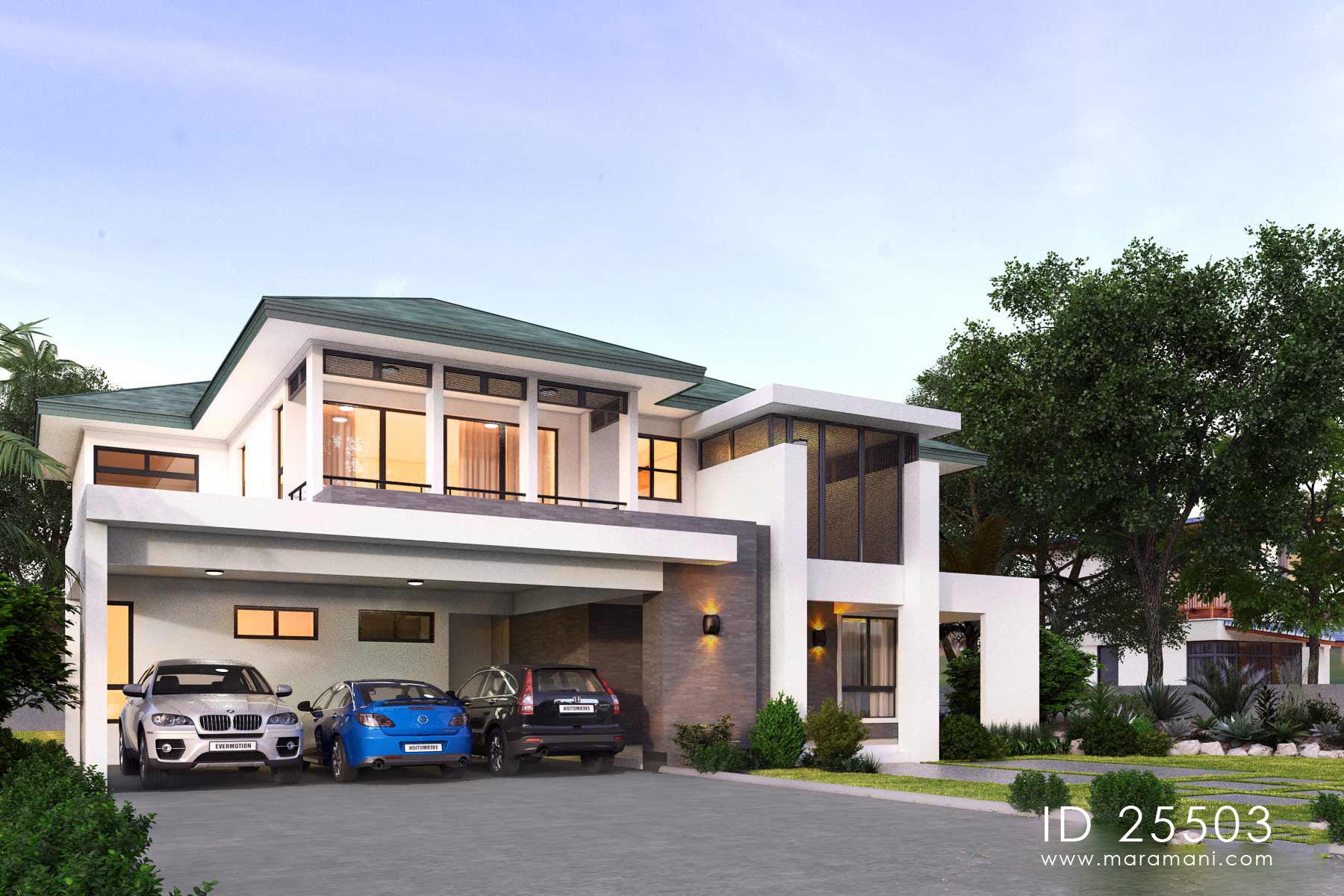 5 Bedroom Plan - ID 25503