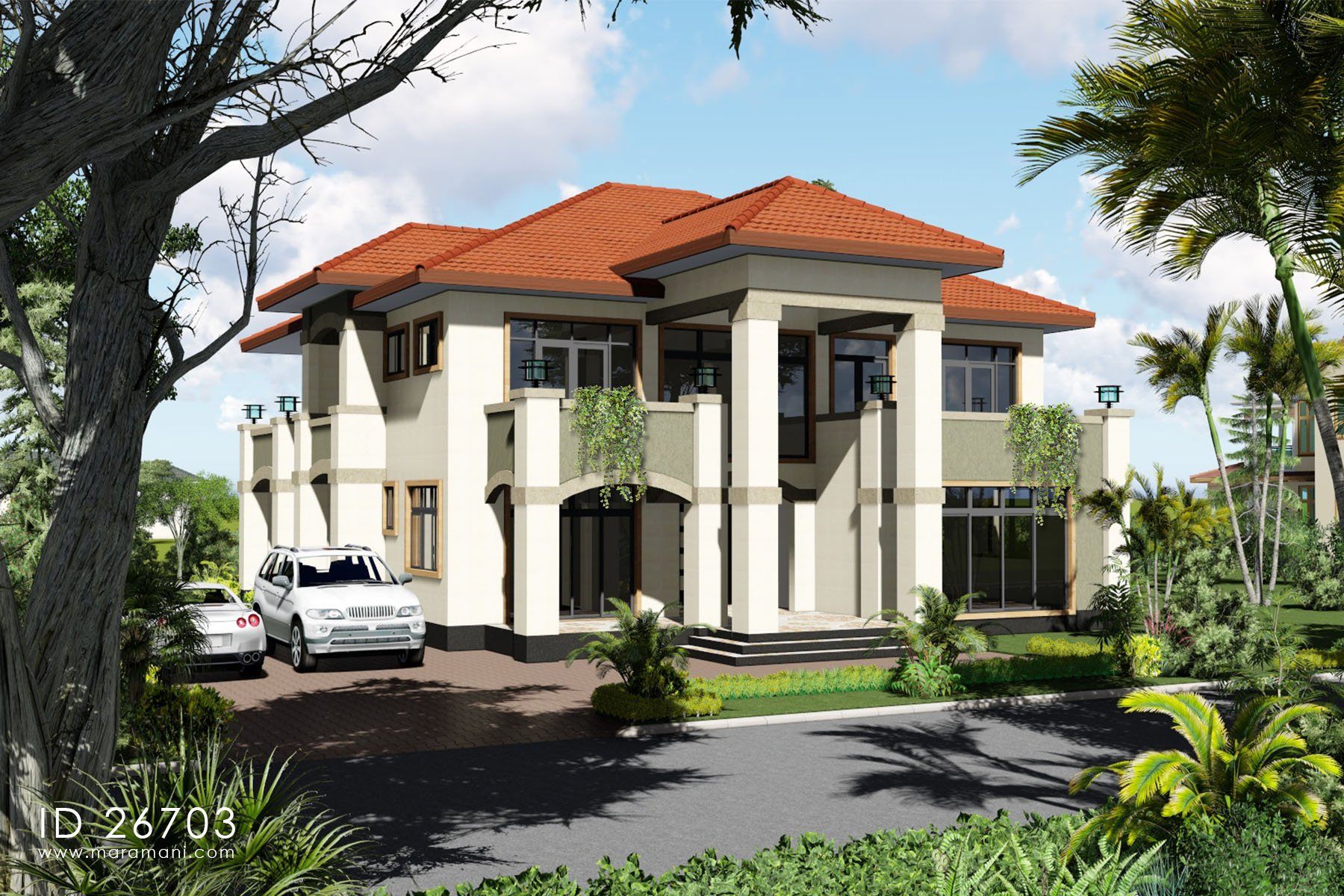 6 Bedroom House Plan - ID 26703