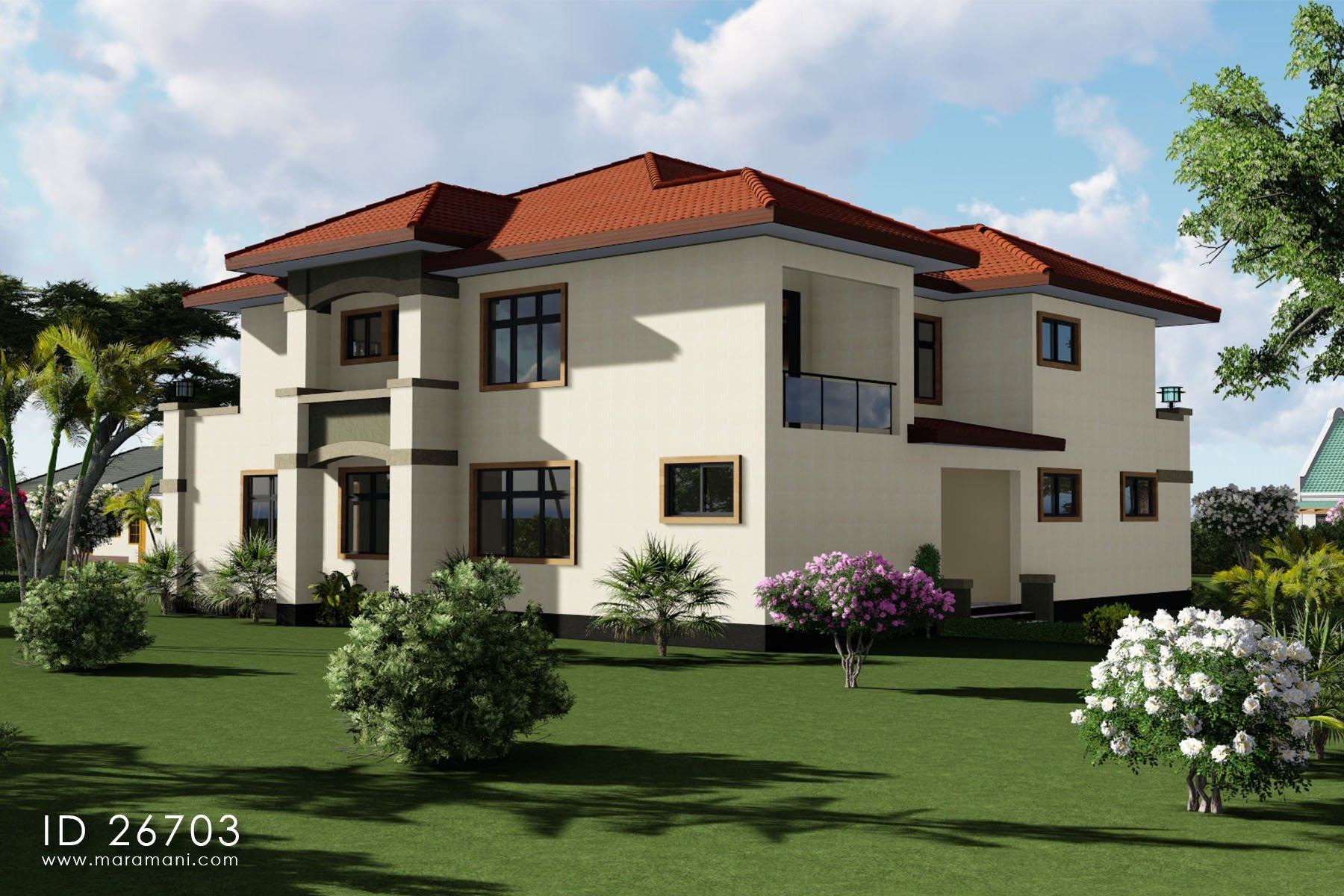 6 Bedroom House Plan - ID 26703