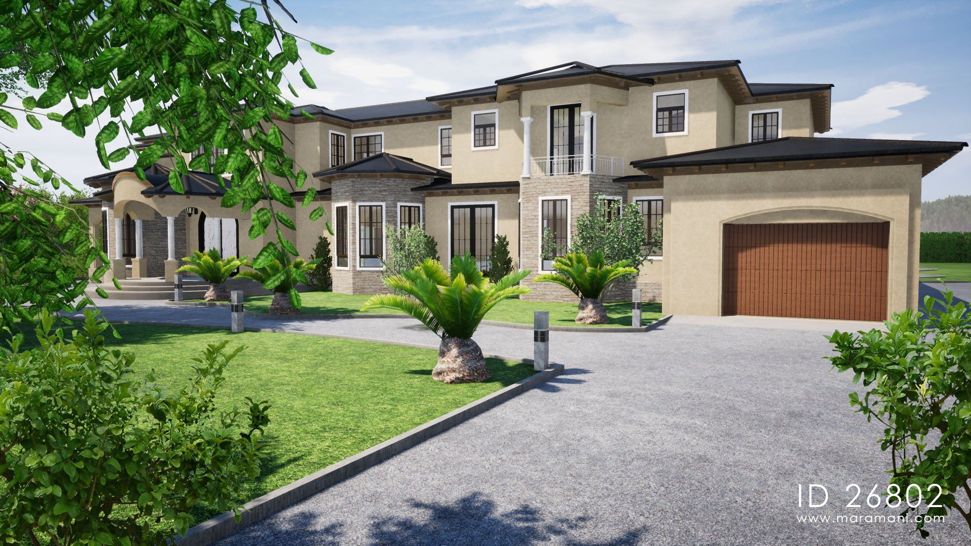 6 Bedroom mansion with 3 car garage - ID 26802