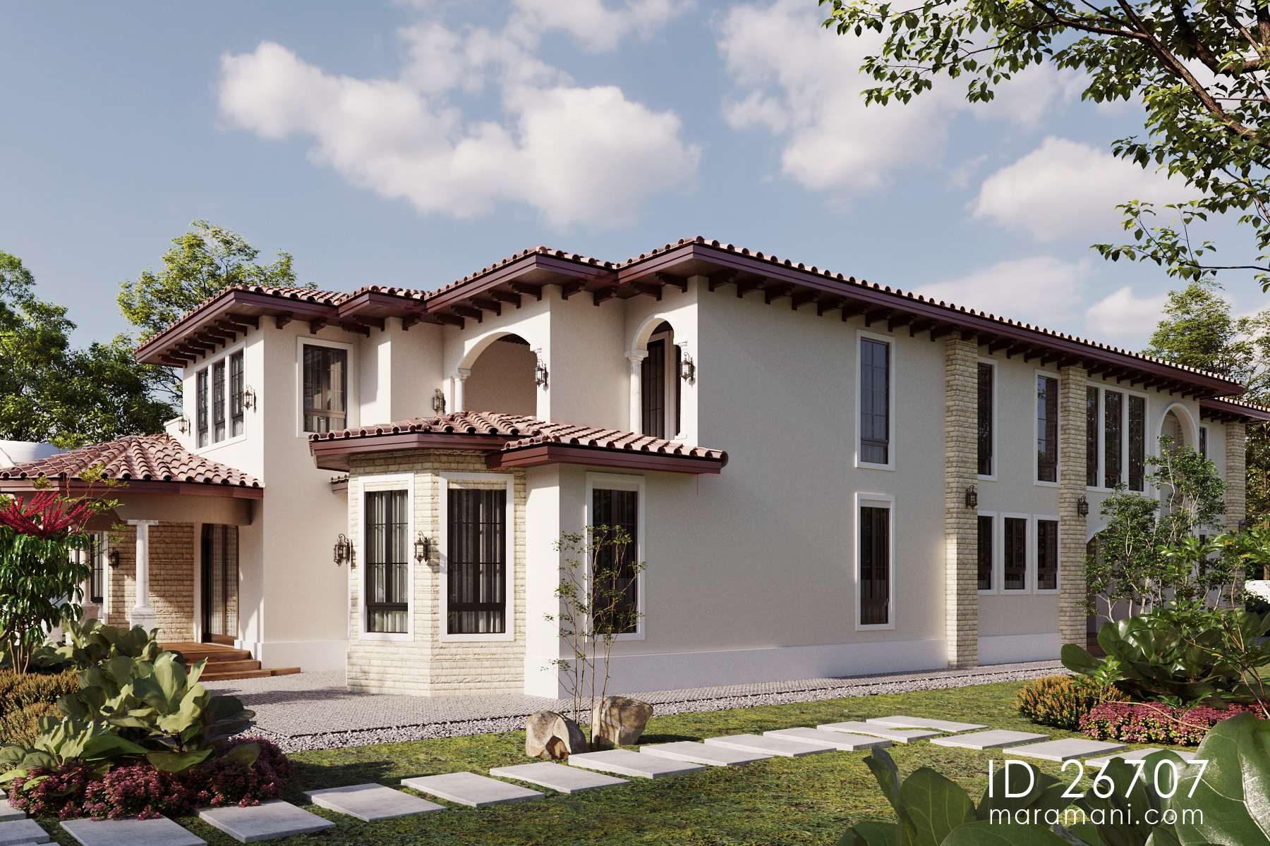 6 Bedroom Modern Mediterranean house - ID 26707