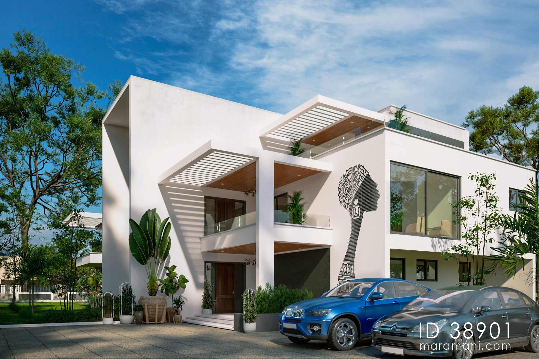 8 bedroom Modern contemporary mansion - ID 38901