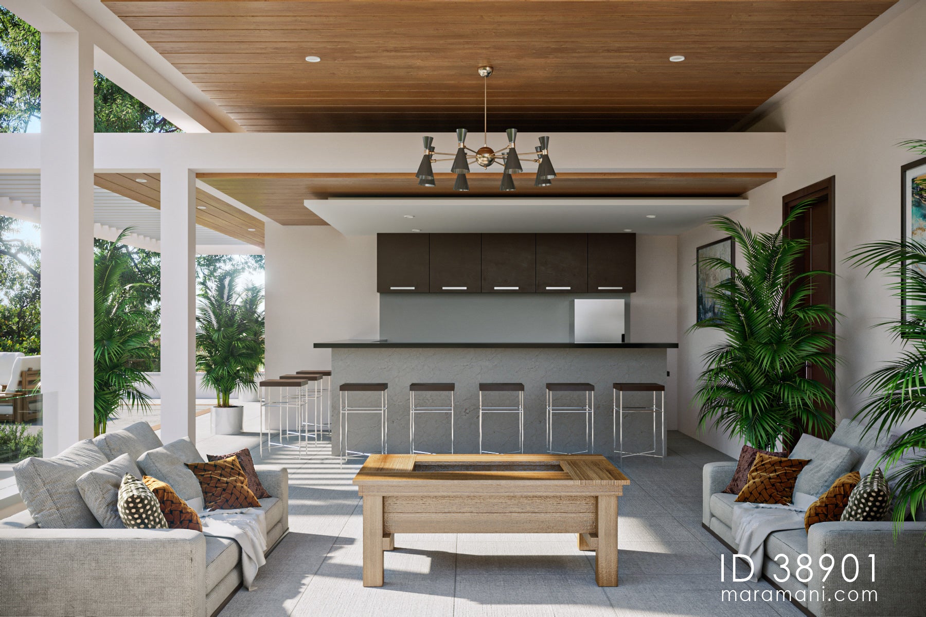 8 bedroom Modern contemporary mansion - ID 38901