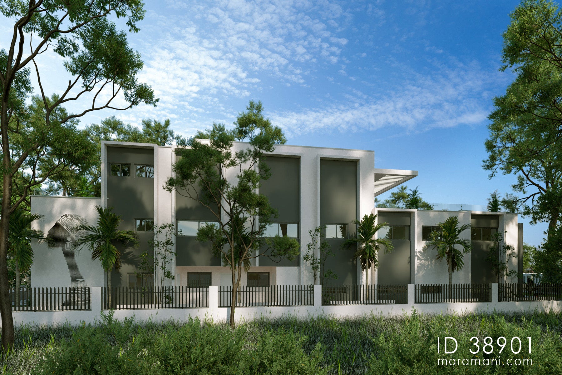 8 bedroom Modern contemporary mansion - ID 38901