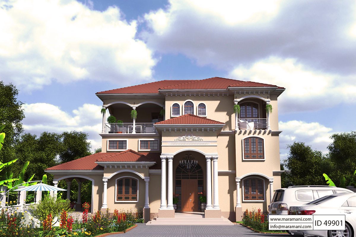 9 Bedroom House Design - ID 49901