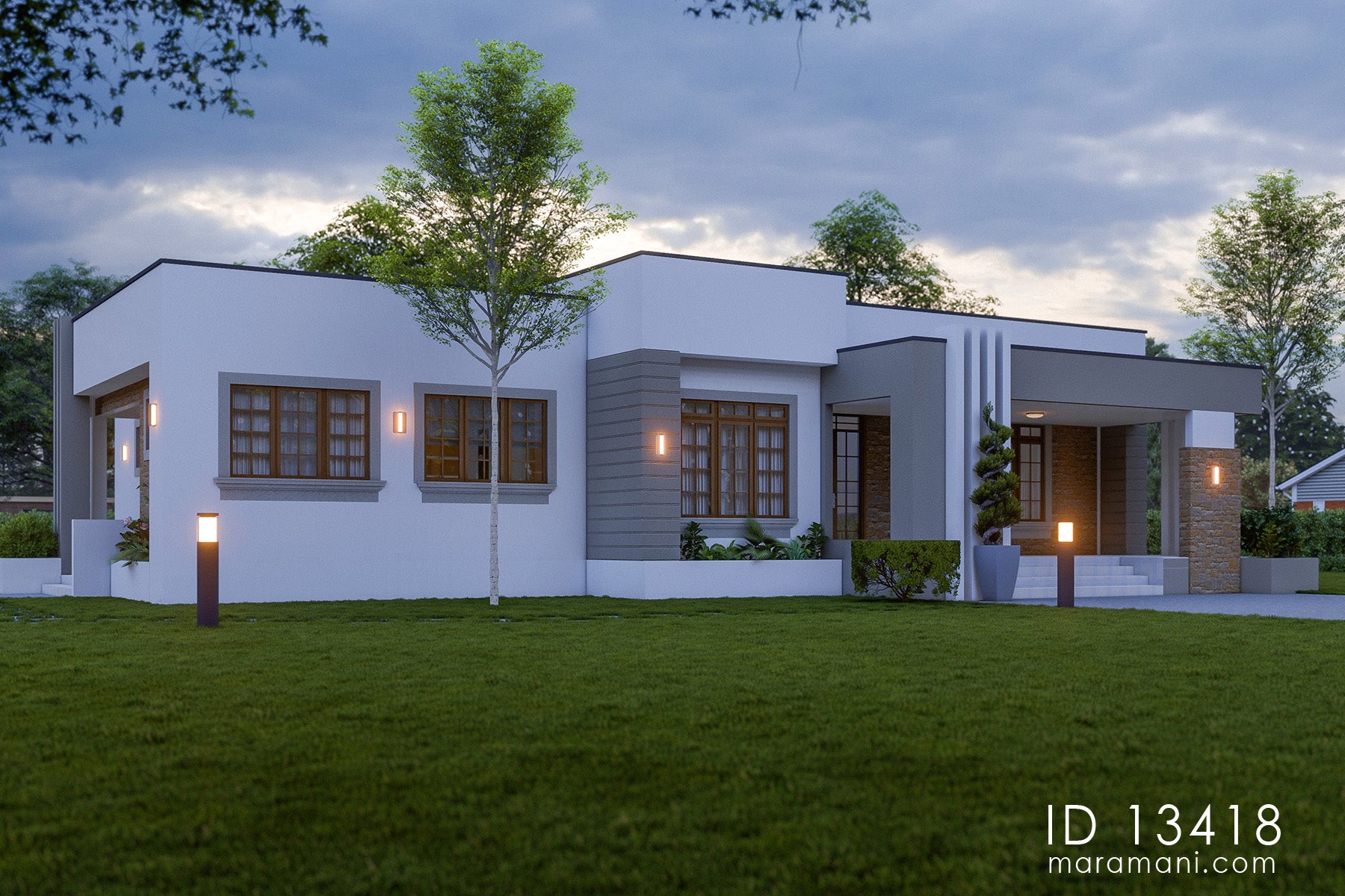 Contemporary 3 bedroom House - ID 13418