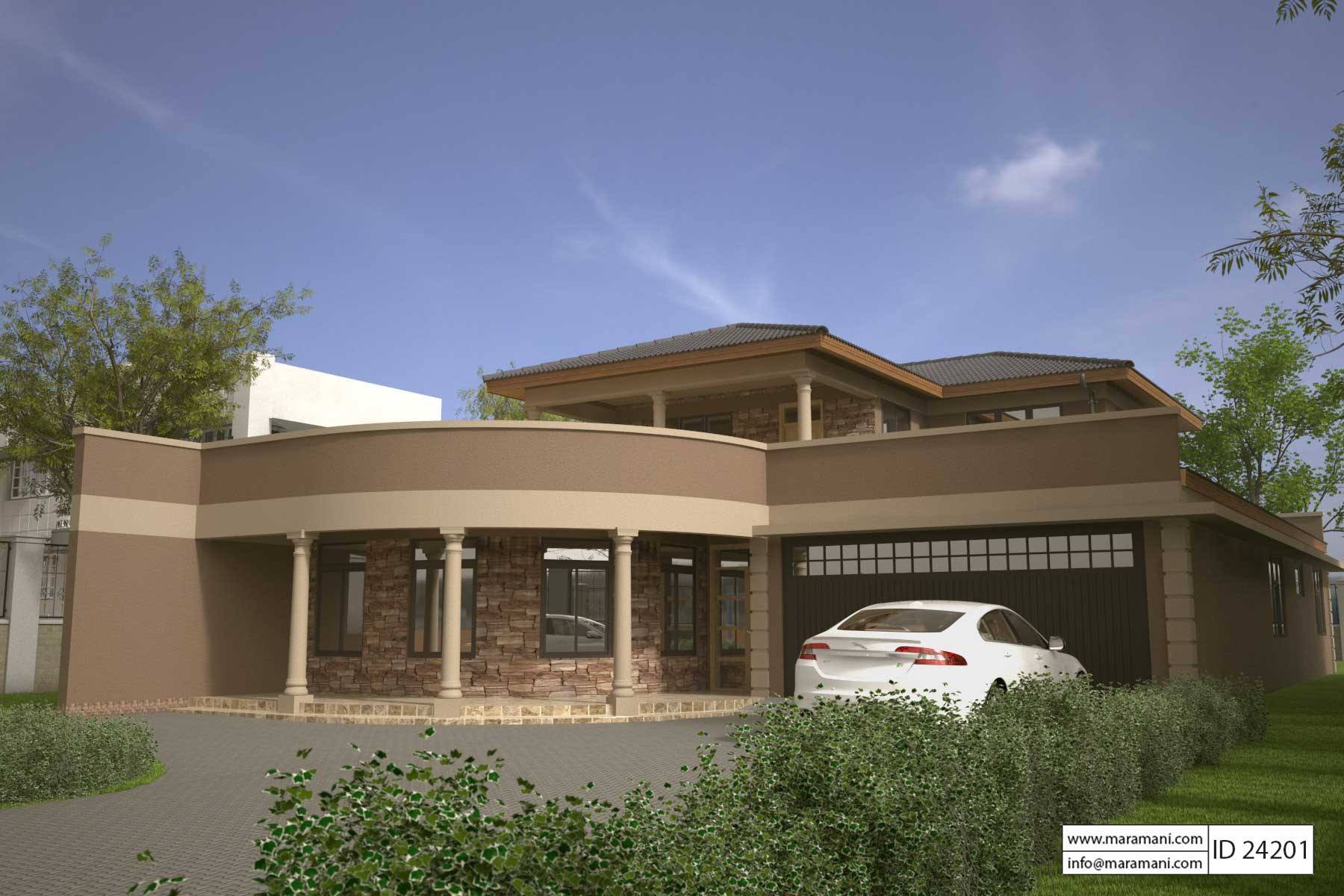 4 Bedroom House Plan - ID 24201