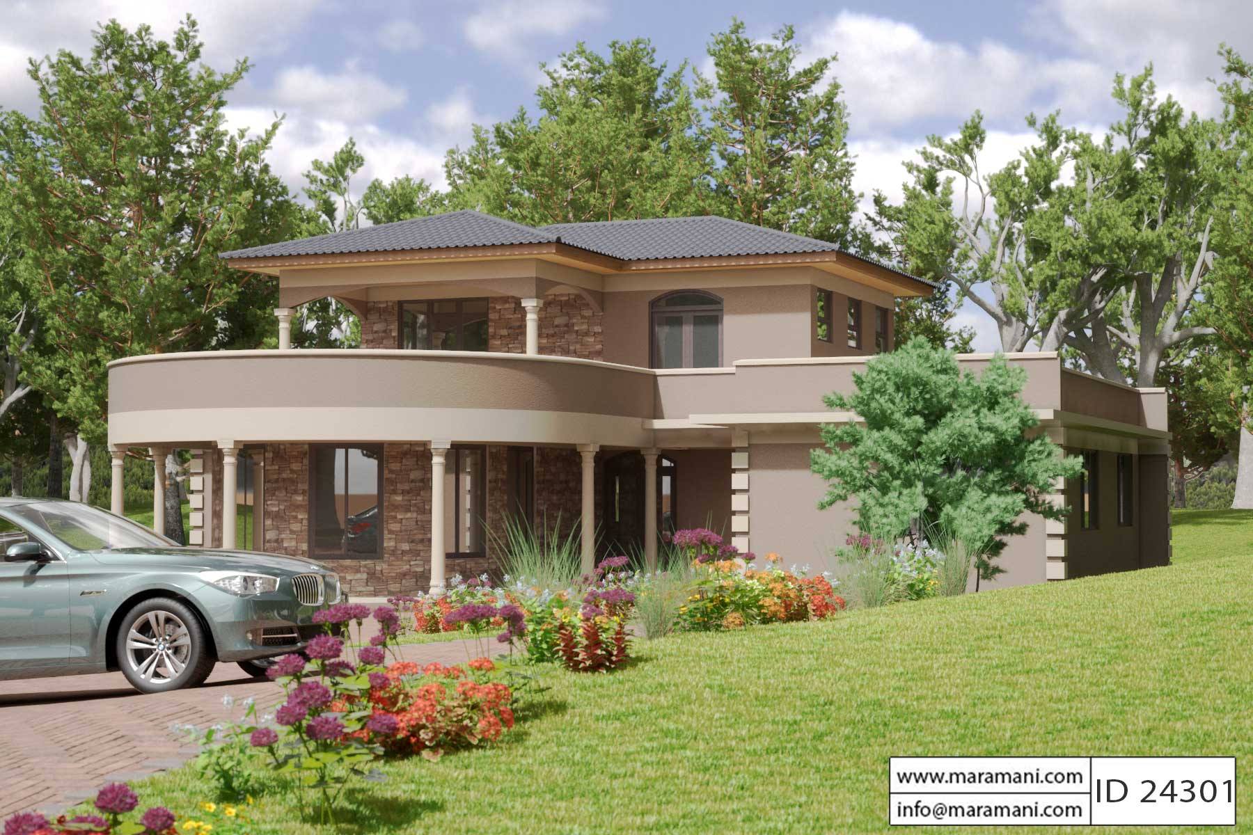 4 Bedroom House Plan - ID 24301