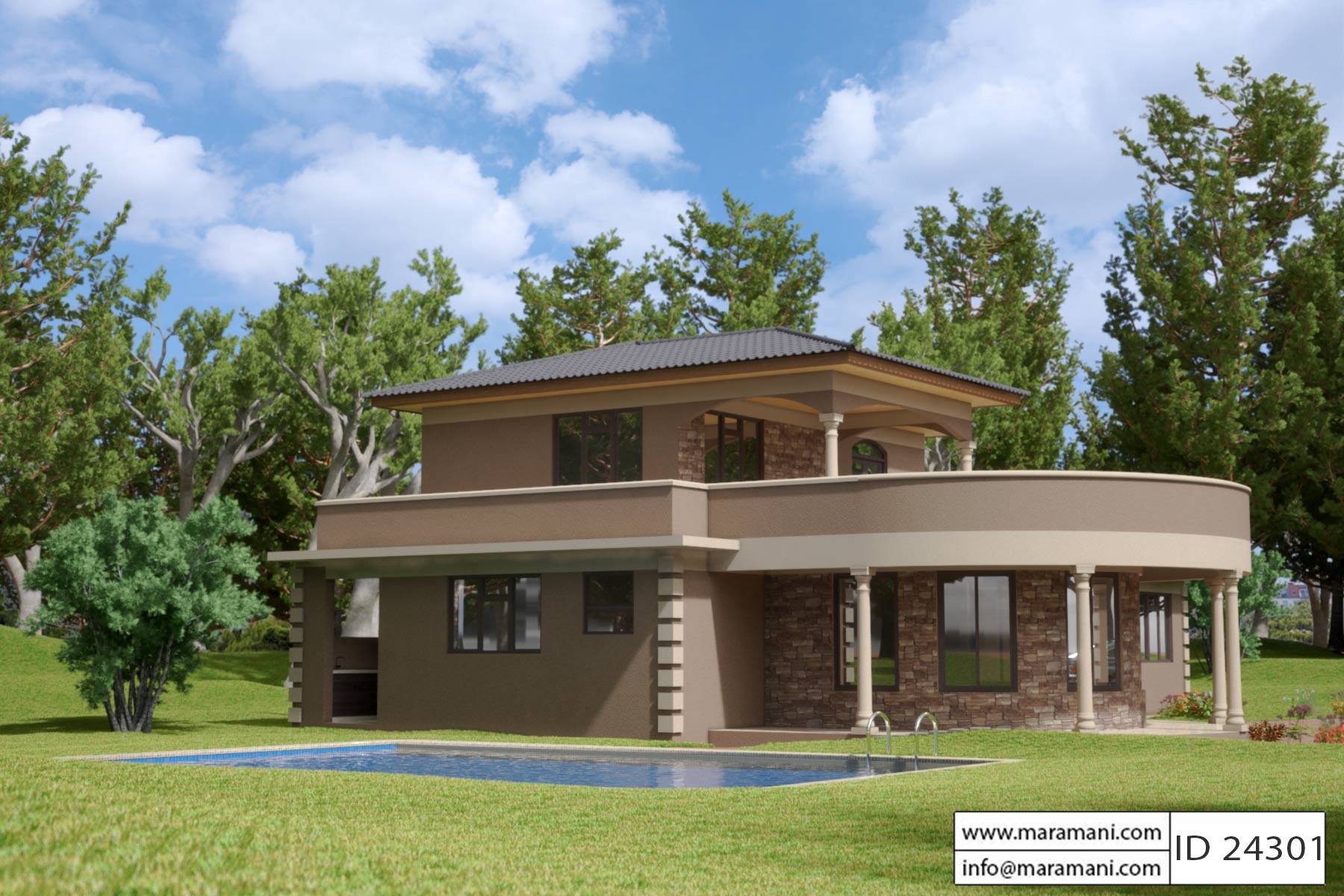 4 Bedroom House Plan - ID 24301