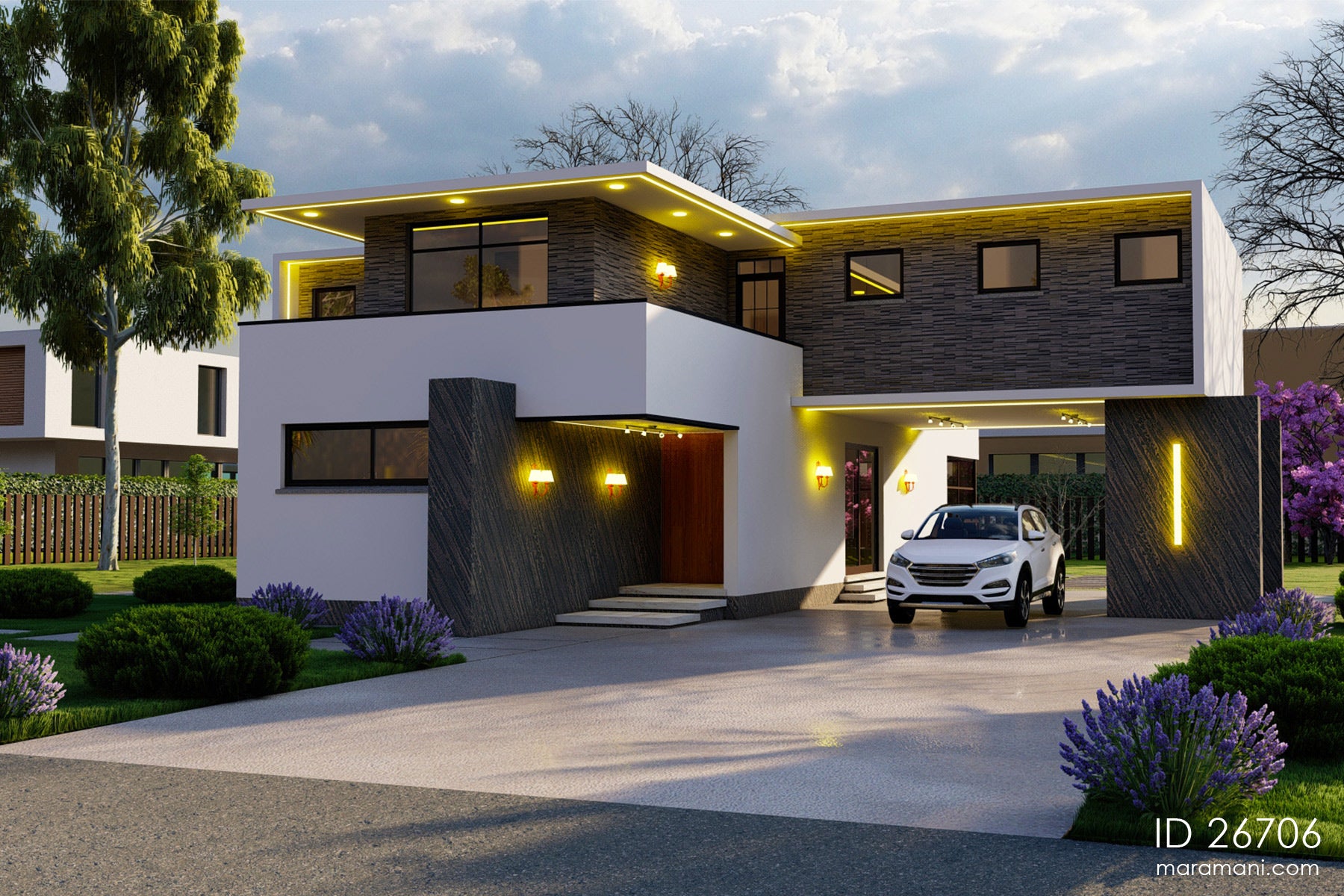 Contemporary house design - ID 26706