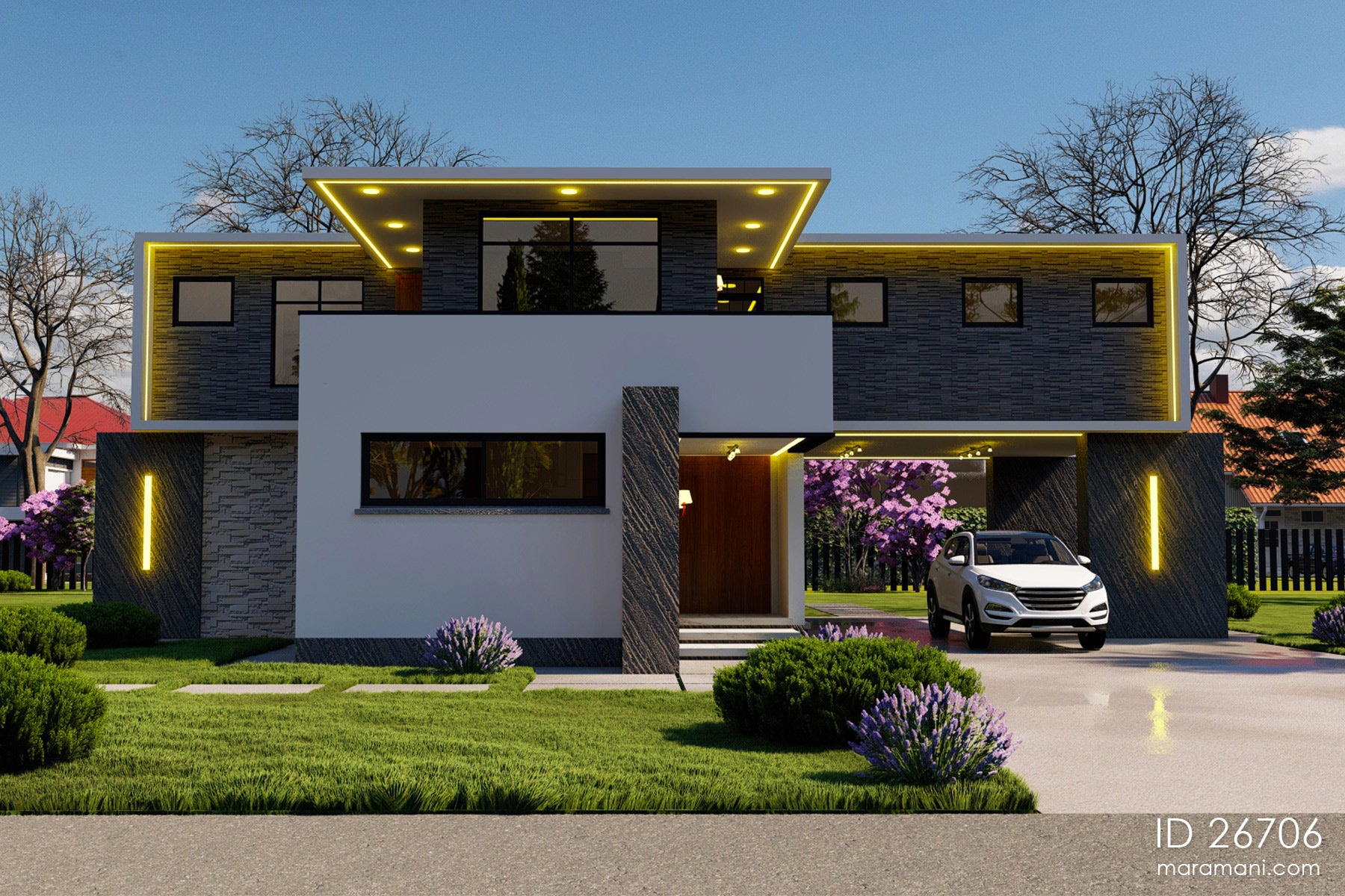 Contemporary house design - ID 26706