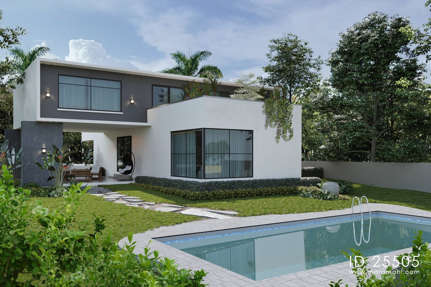 Cross house - ID 25505