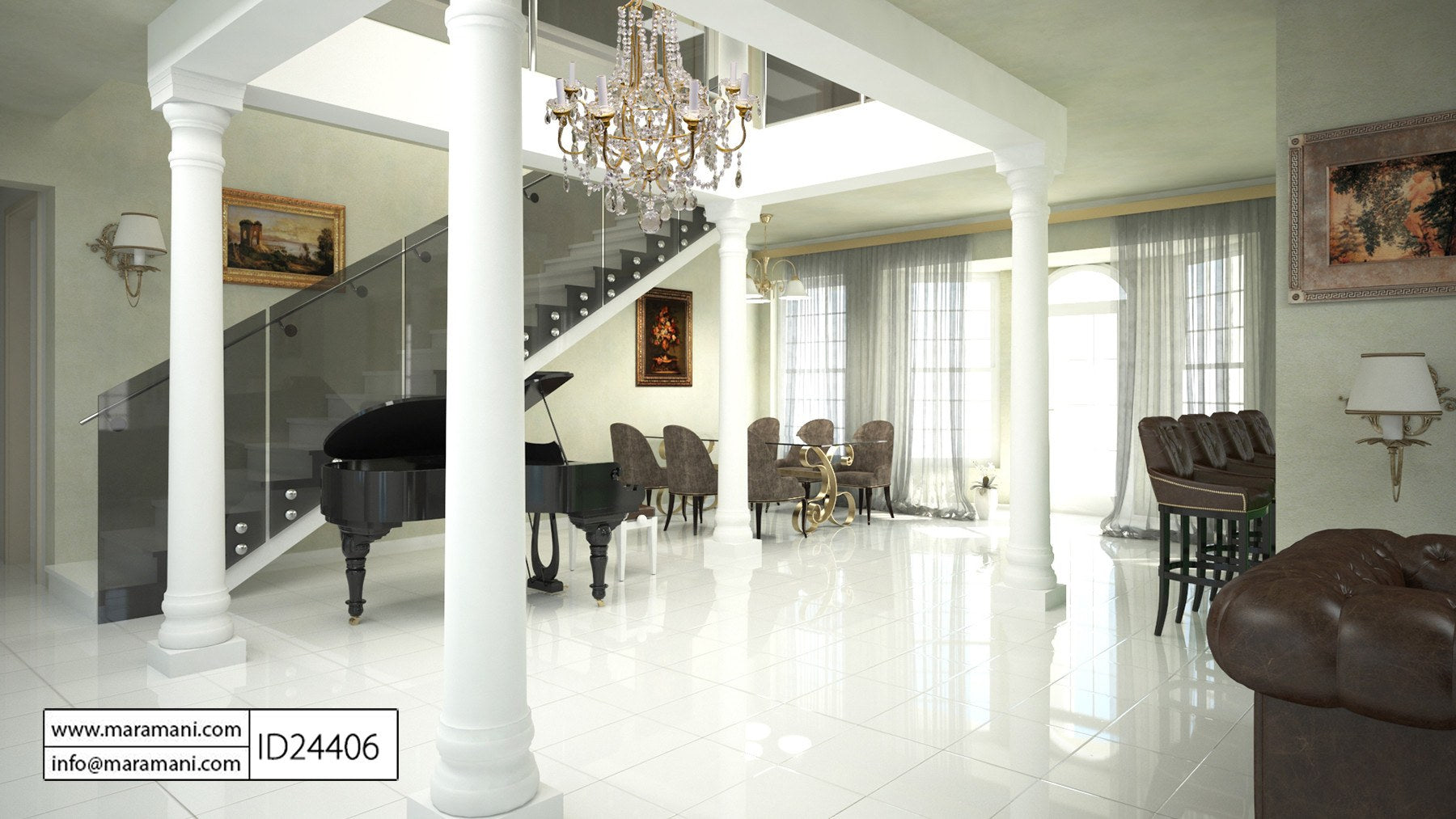 White House Residential Plan - ID 24406