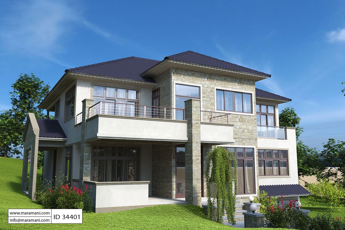 4 Bedroom House Design - ID 34401