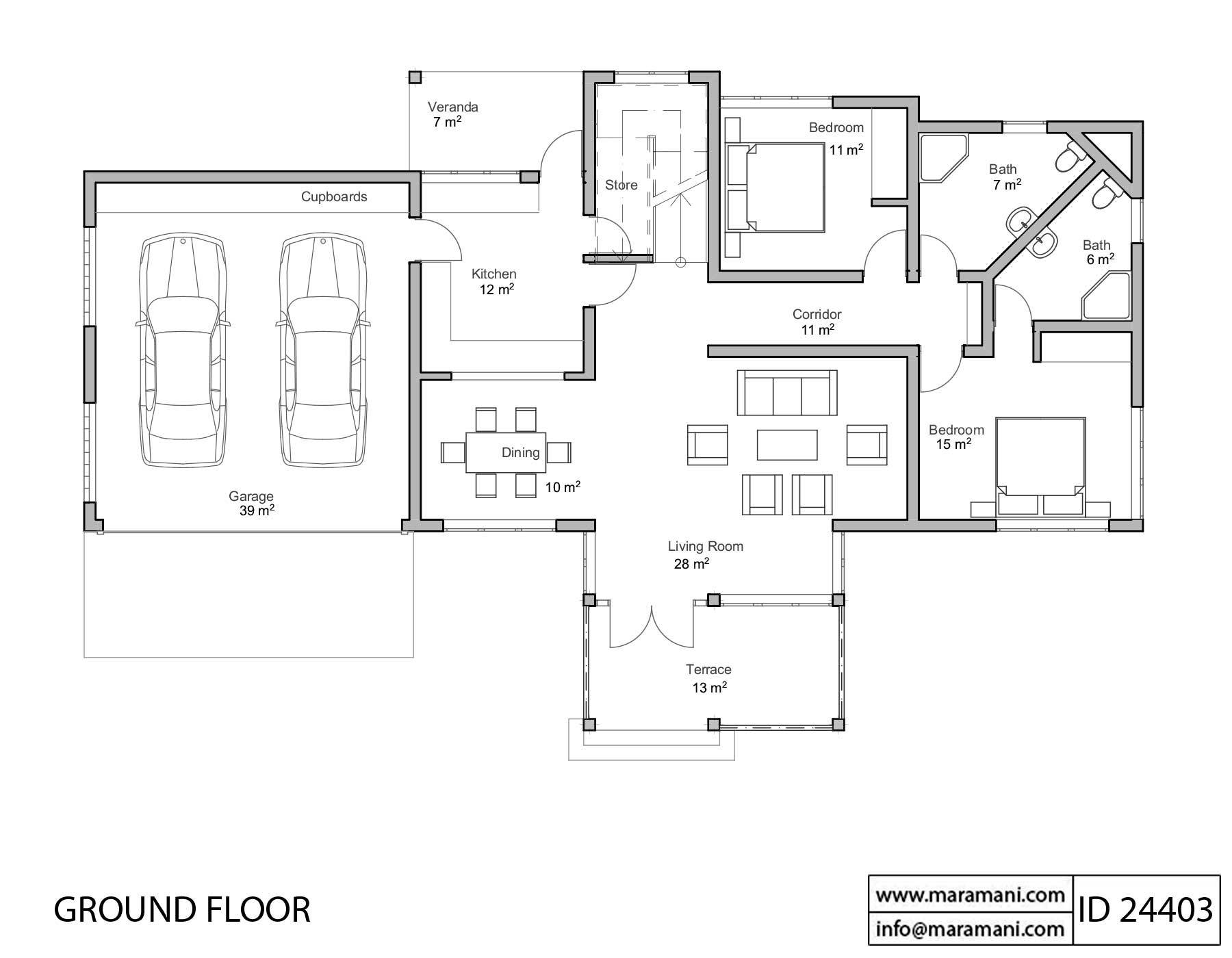 4 Bedroom Villa Design - ID 24403